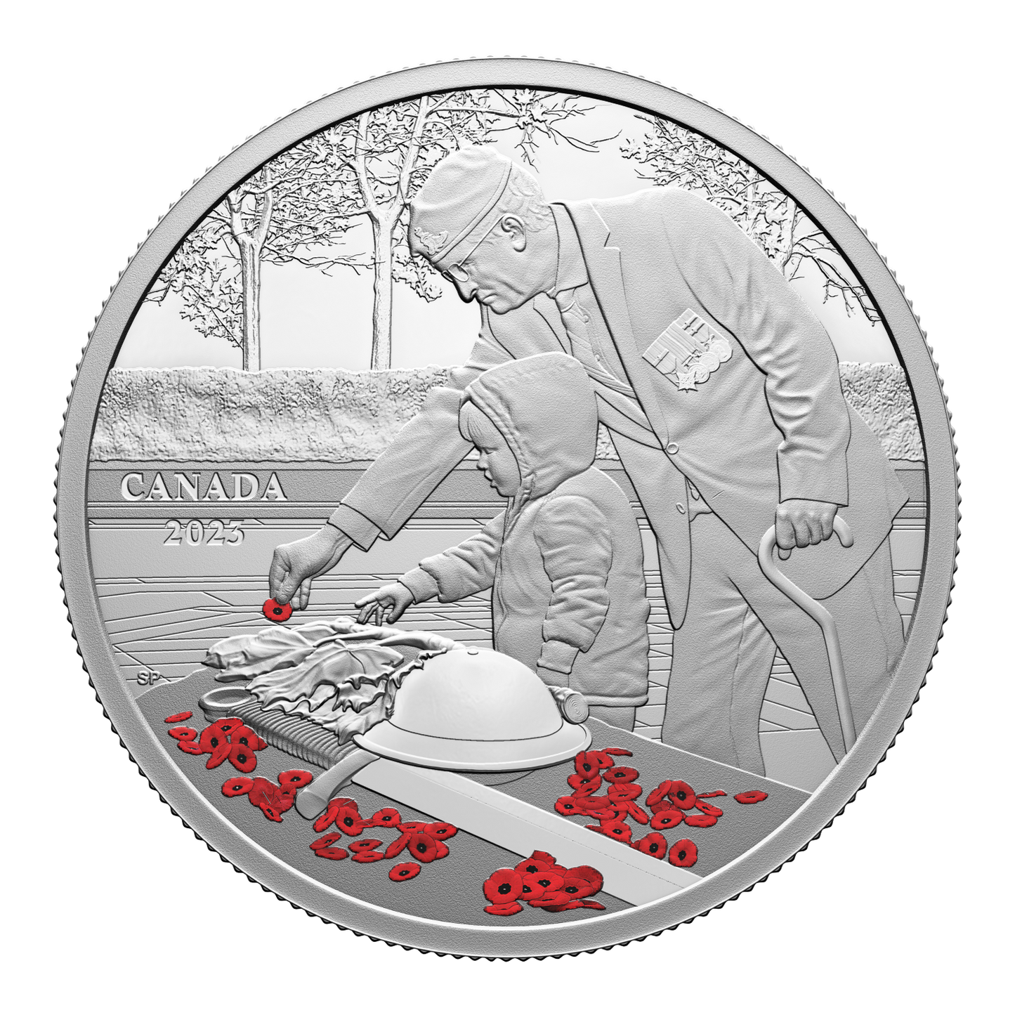2023 Canada $20 Remembrance Day Fine Silver (No Tax)