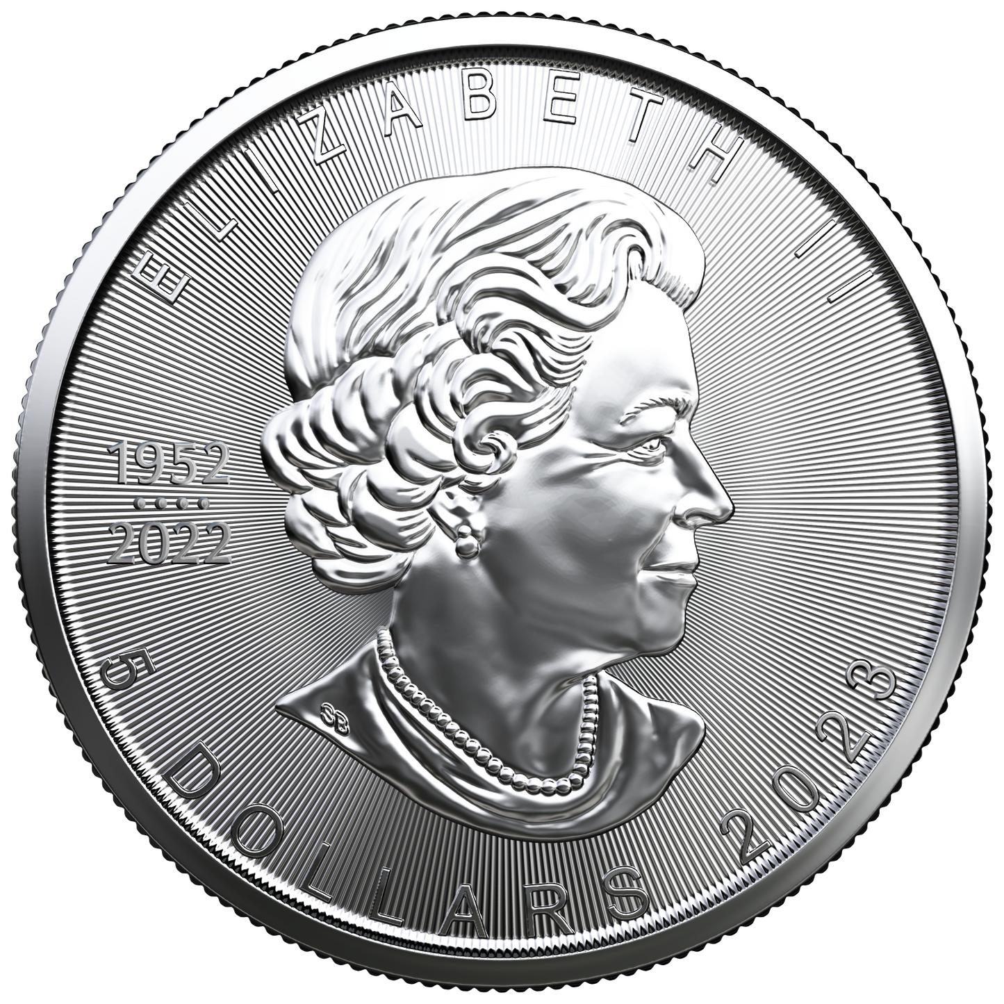2023 Canada $5 Treasured Silver Maple Leaf (Generic) 1oz. 99.99% Pure Silver (No Tax)