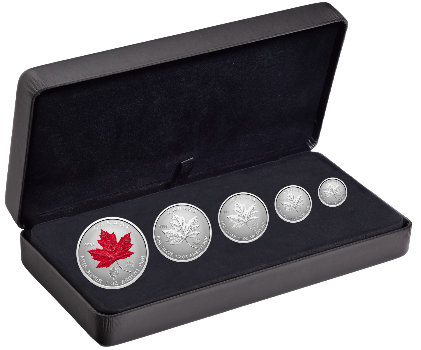 2025 60th Anniversary of the Canadian Flag Fine Silver Fractional Set (No Tax)