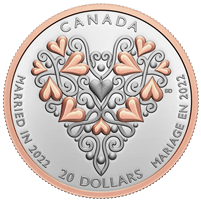2022 Canada $20 Best Wishes on Your Wedding Day (No Tax)