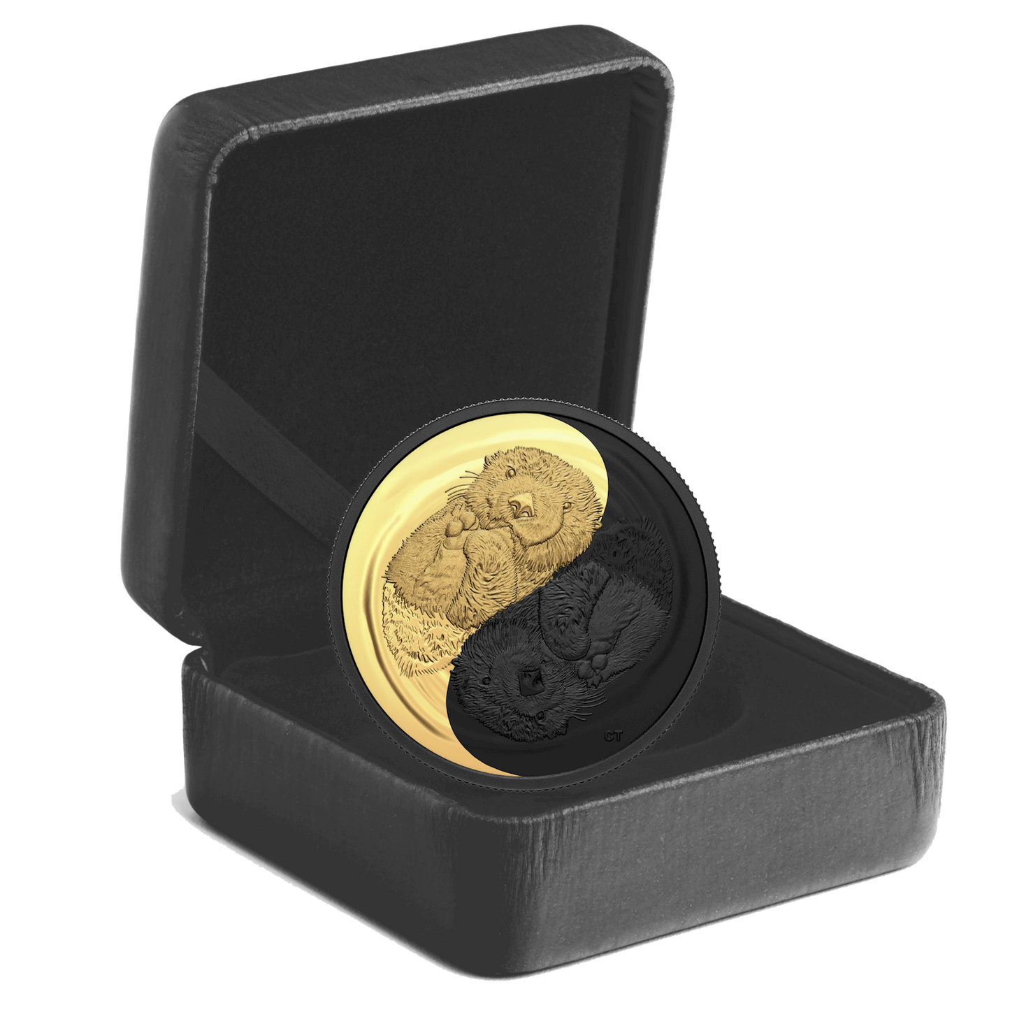2022 Canada $20 Black and Gold: The Sea Otter Fine Silver (No Tax)