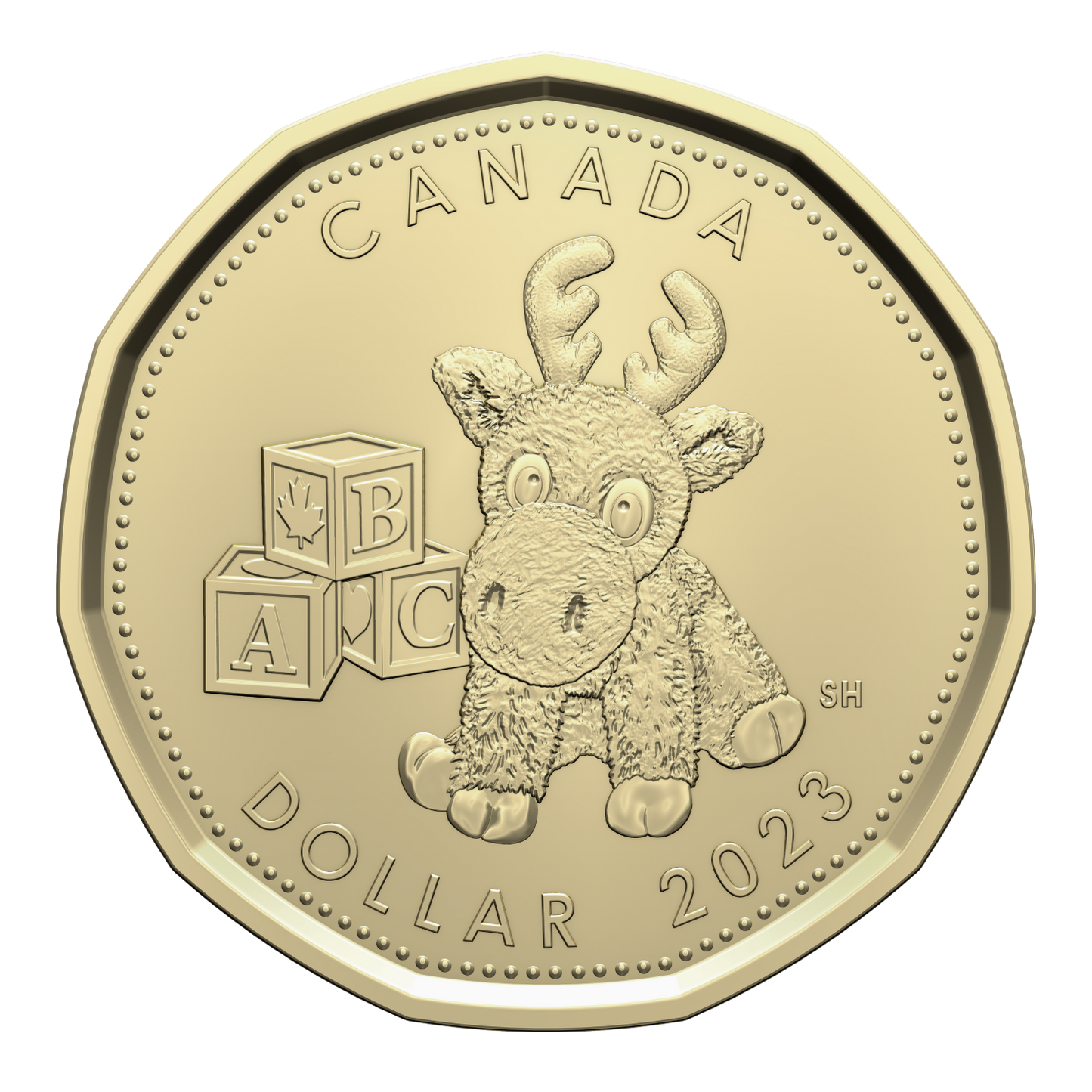 2023 Baby Canada Loon Dollar Brilliant Uncirculated (MS63)