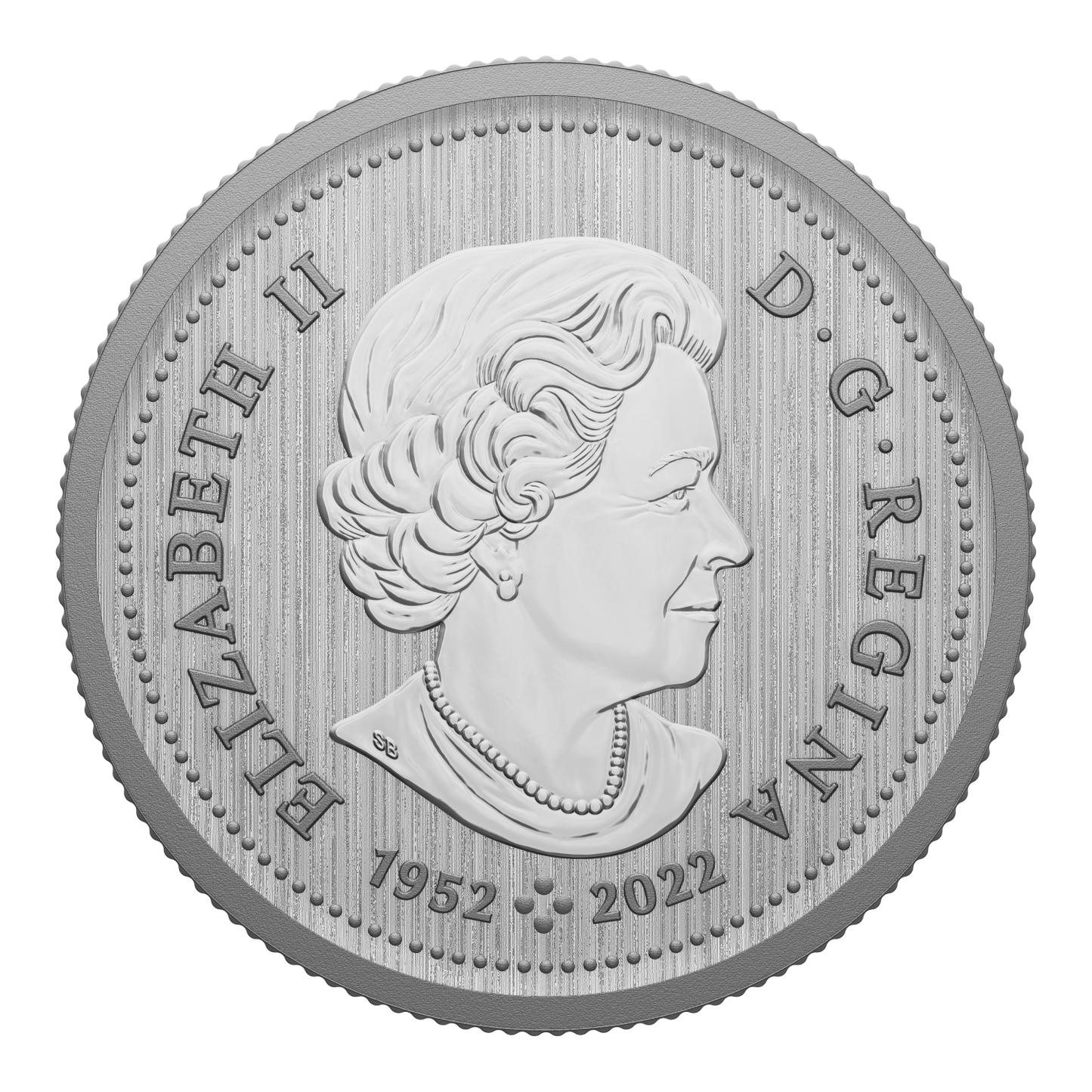 2023 QEII Canada 25-cents Specimen