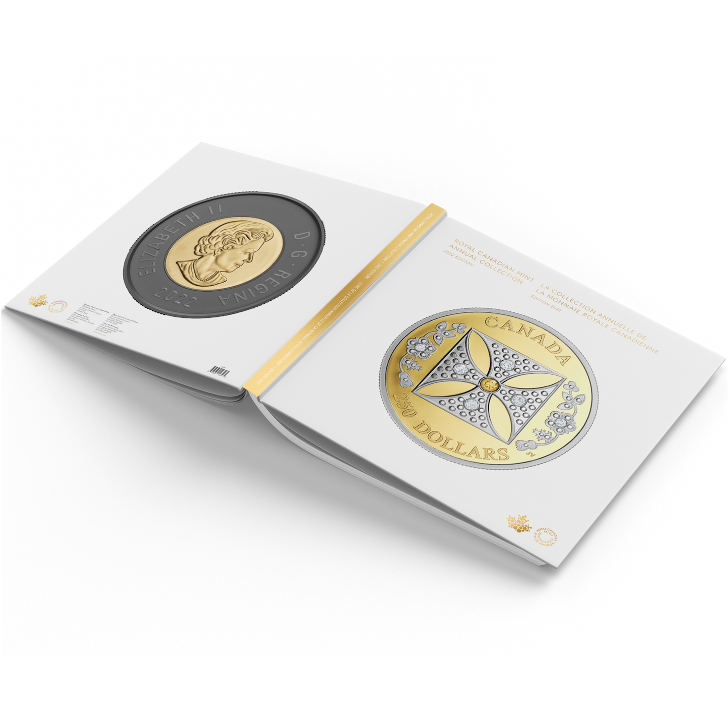 2022 Canada Annual Collection Book with Special Edition Uncirculated Set