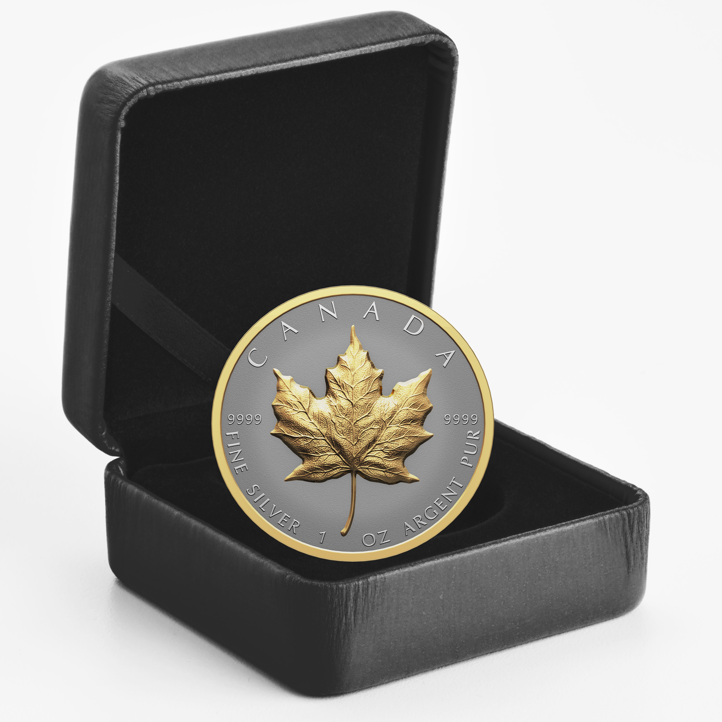 2023 Canada $20 Ultra High Relief Silver Maple Leaf with Selective Gold Plating (No Tax)