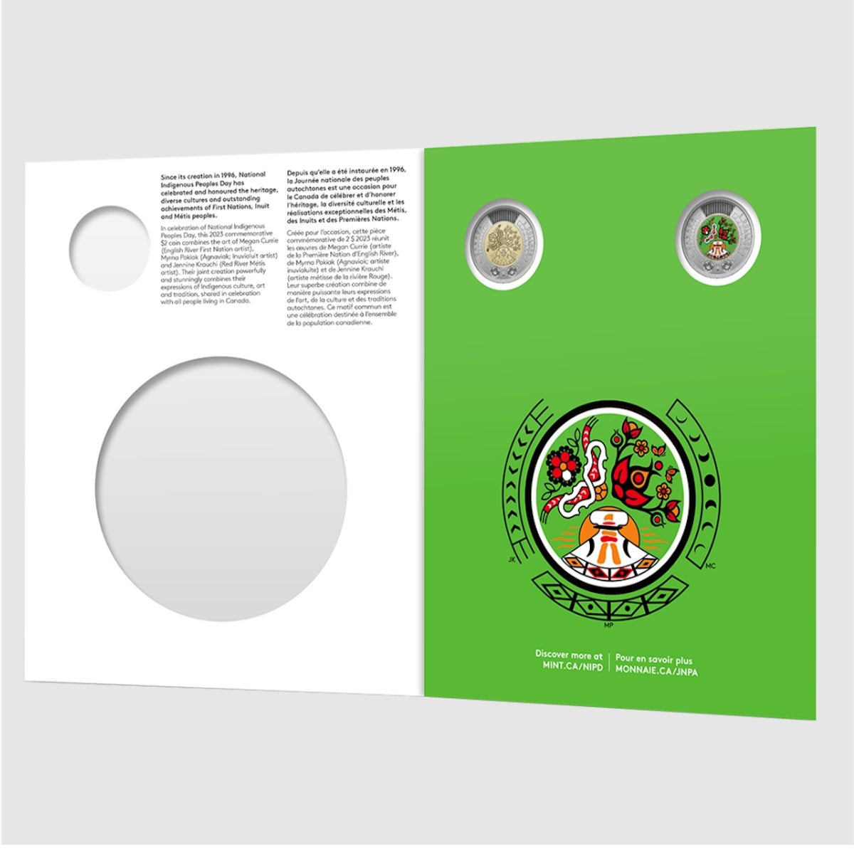 2023 Canada National Indigenous Peoples Day Collector Keepsake Card