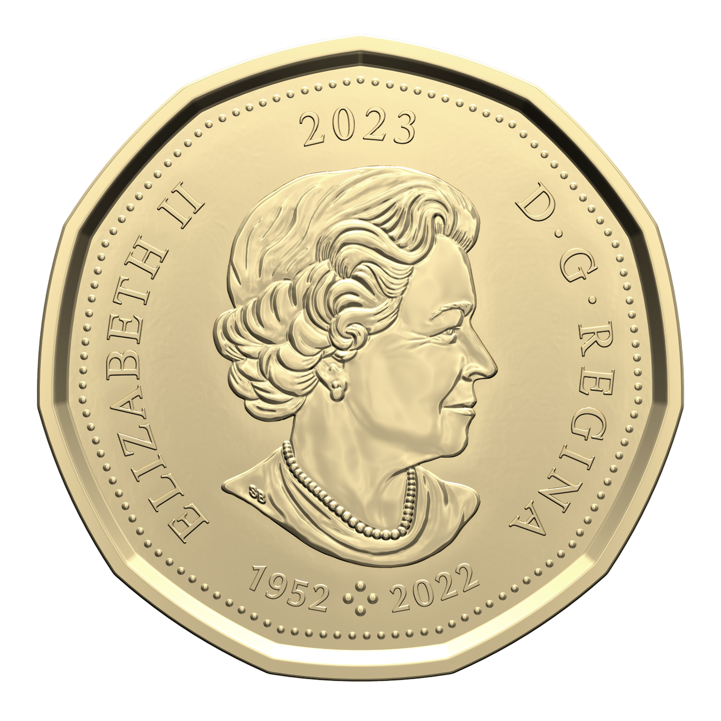 2023 Canada $1 Uncoloured Honouring Elsie MacGill Brilliant Uncirculated (MS63)