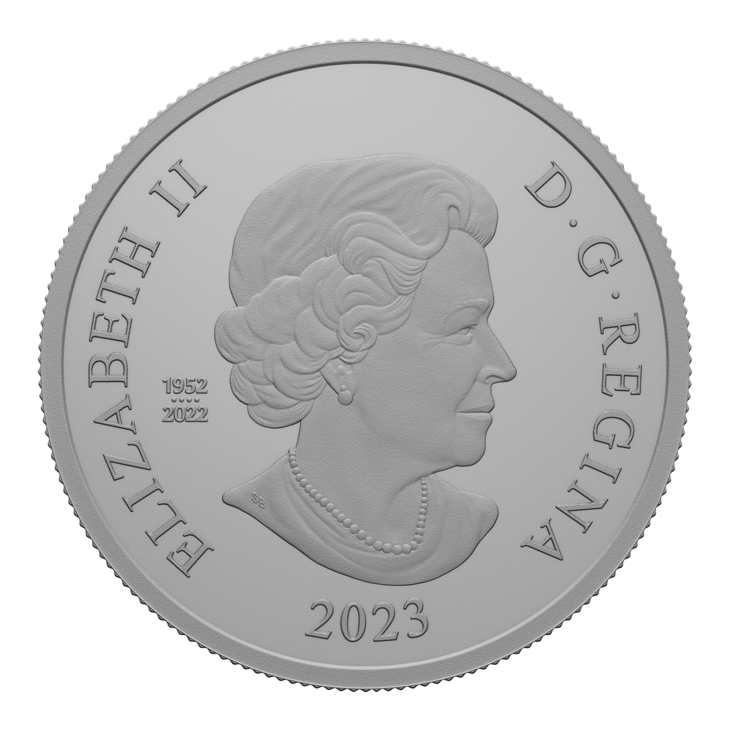 2023 Canada $5 His Majesty King Charles III's Royal Cypher Fine Silver (No Tax)