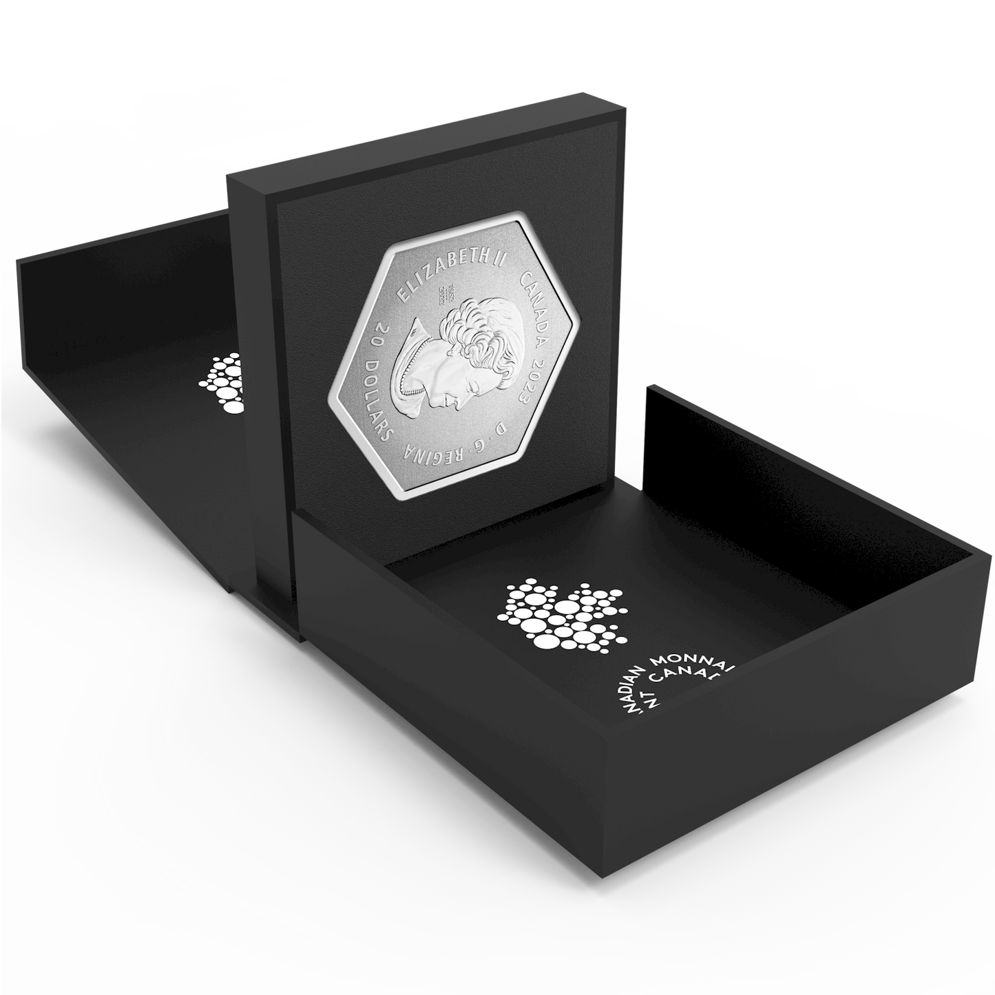 2023 Canada $20 Snowflake Hexagon Shaped Fine Silver (No Tax)