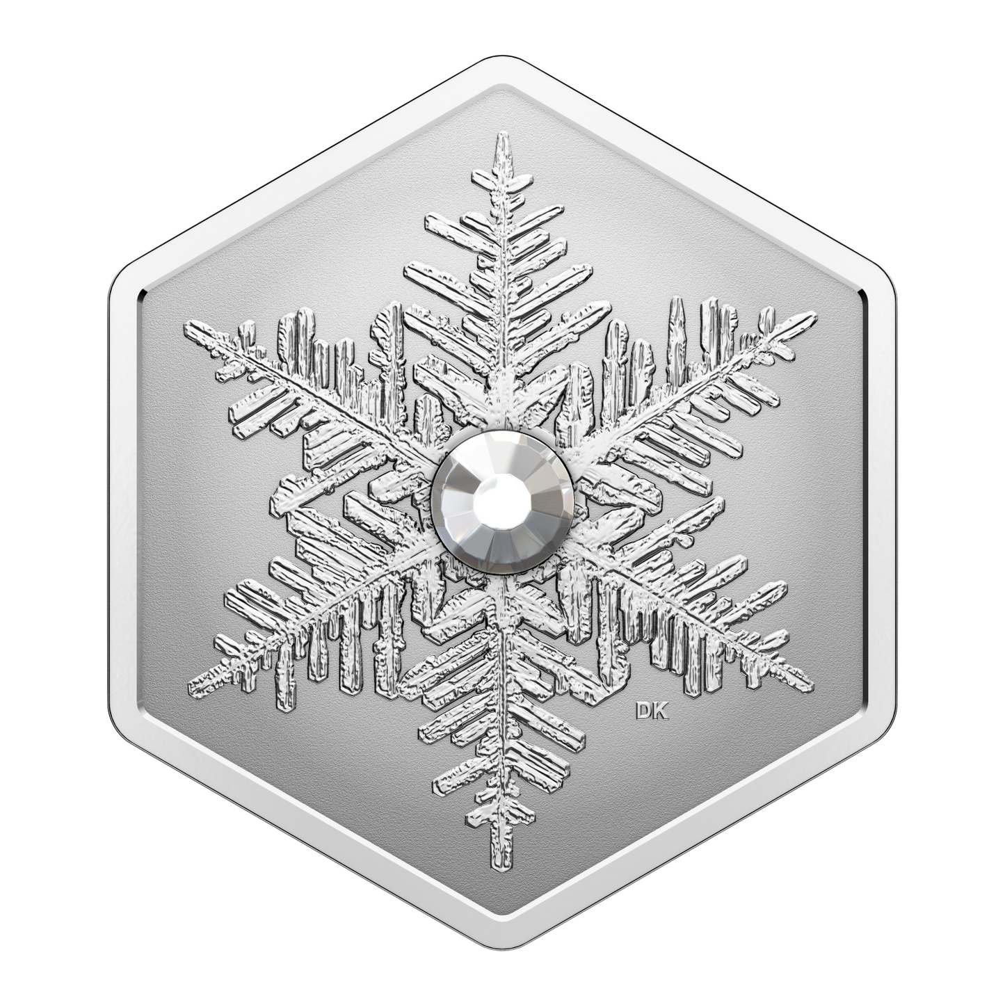 2023 Canada $20 Snowflake Hexagon Shaped Fine Silver (No Tax)