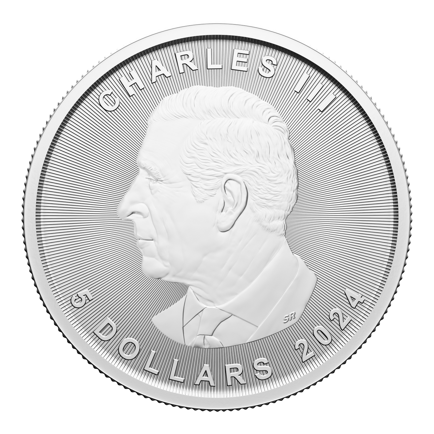 2024 Canada $5 Year of the Dragon Privy Treasured Silver Maple Leafs First Strikes (No Tax)