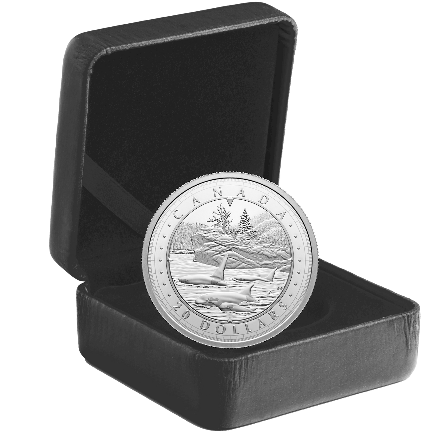RDC 2024 $20 This is Canada: Wondrous Waters - Pacific Coast Fine Silver (No Tax) impaired