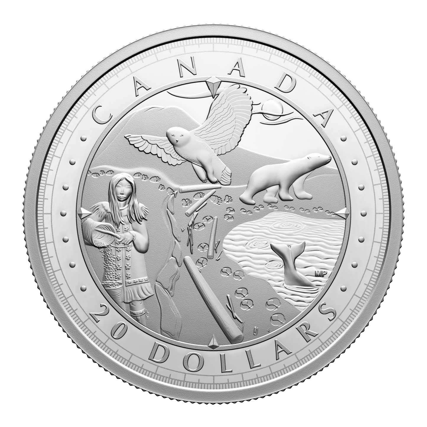 2024 $20 This is Canada: Wondrous Waters - Arctic Coast Fine Silver (No Tax)