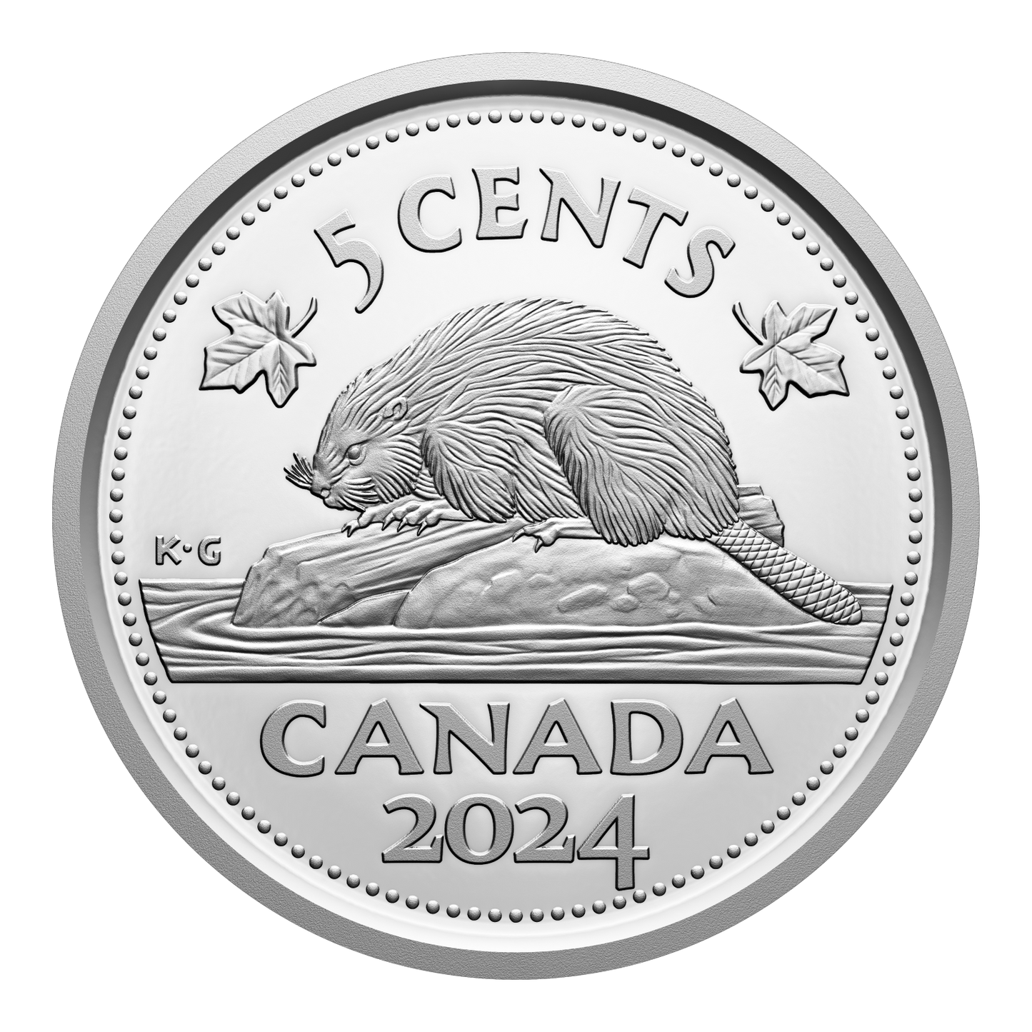 2024 Canada 5-cents Silver Proof (No Tax)