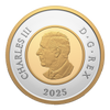 2025 Canada Two Dollar Gold Plated Silver Proof (No Tax)