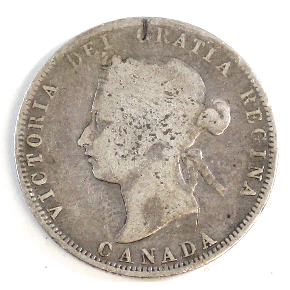 1872H Canada 25-cents Good (G4)