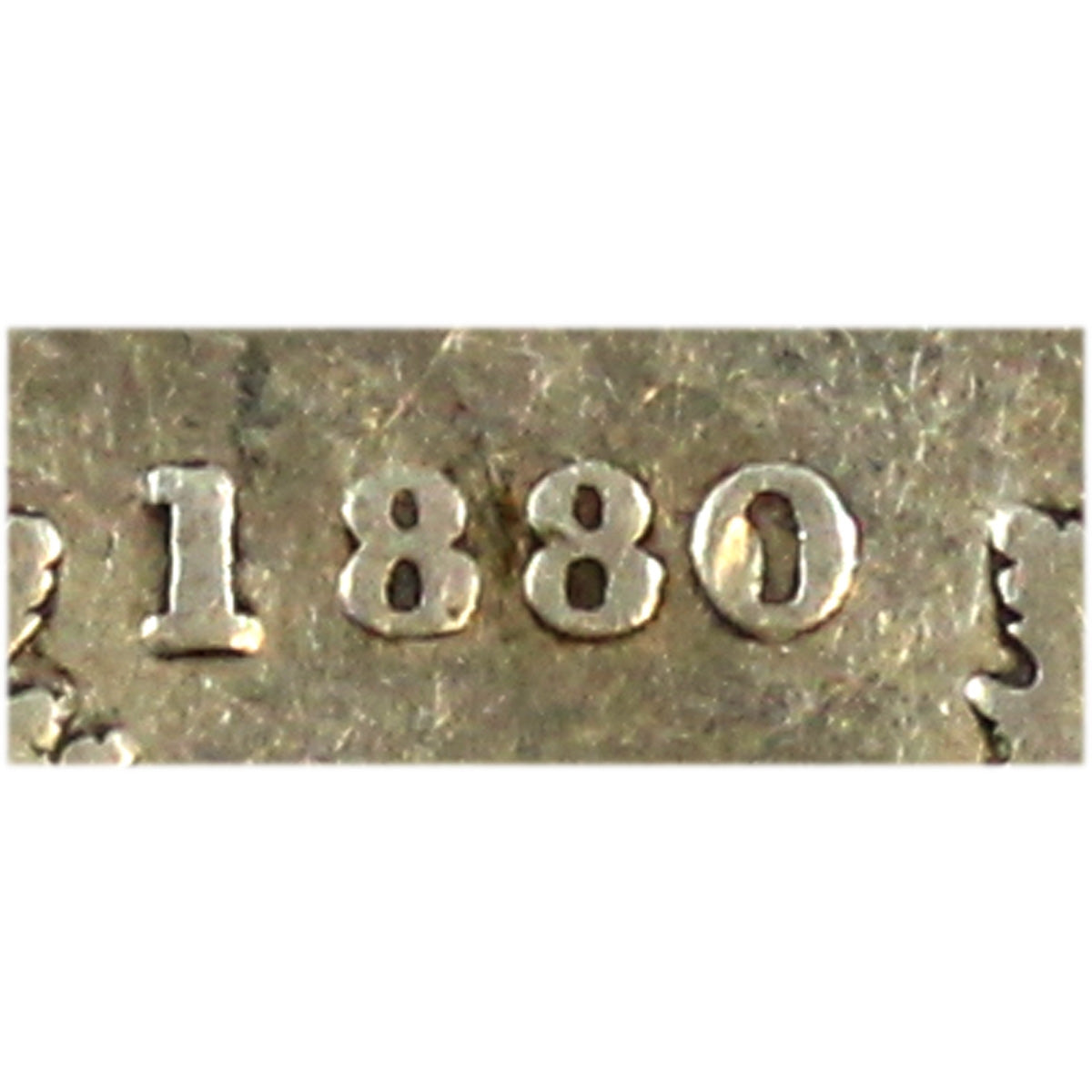 1880H Wide 0 Canada 25-cents VG-F (VG-10) $