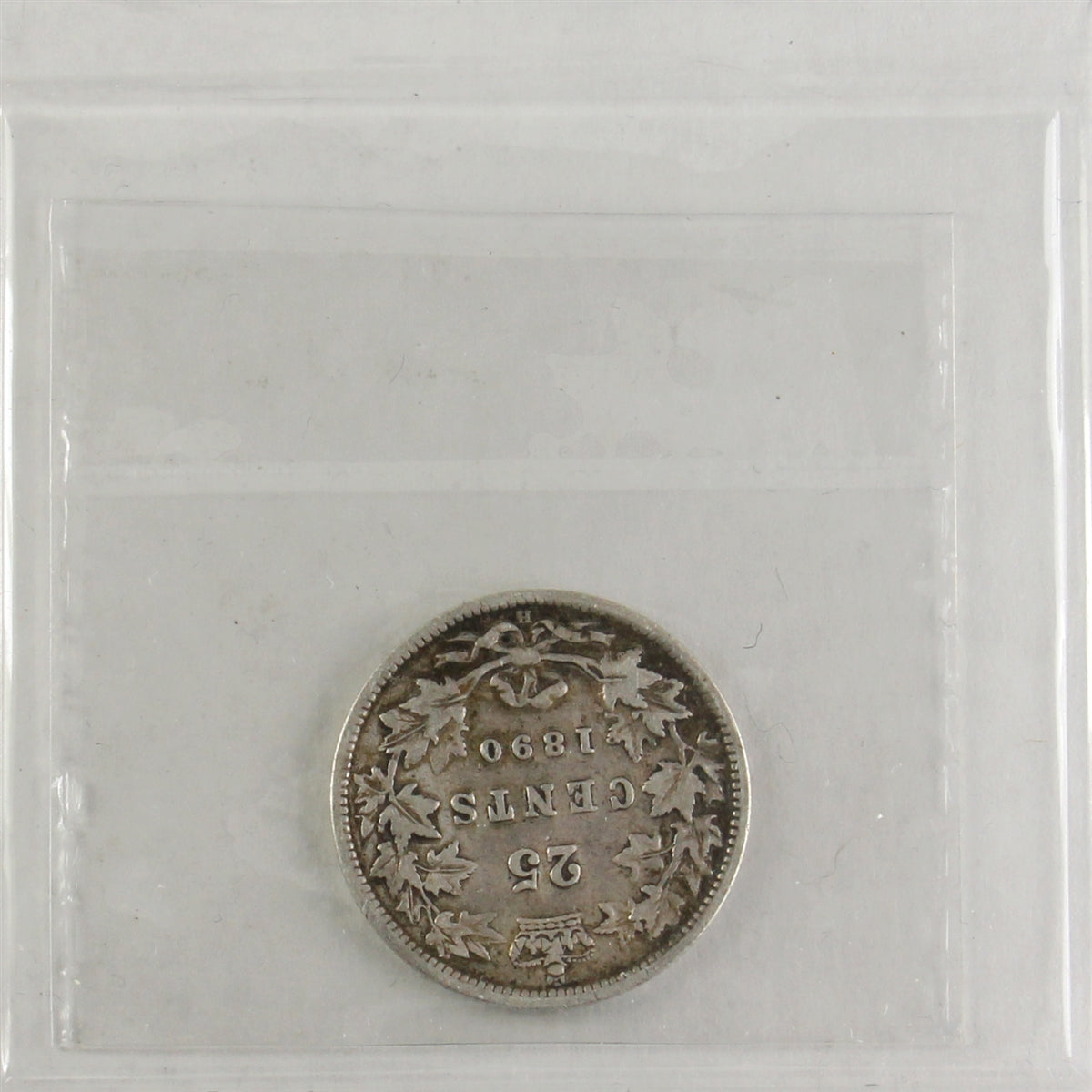 1890H Canada 25-cents ICCS Certified VG10
