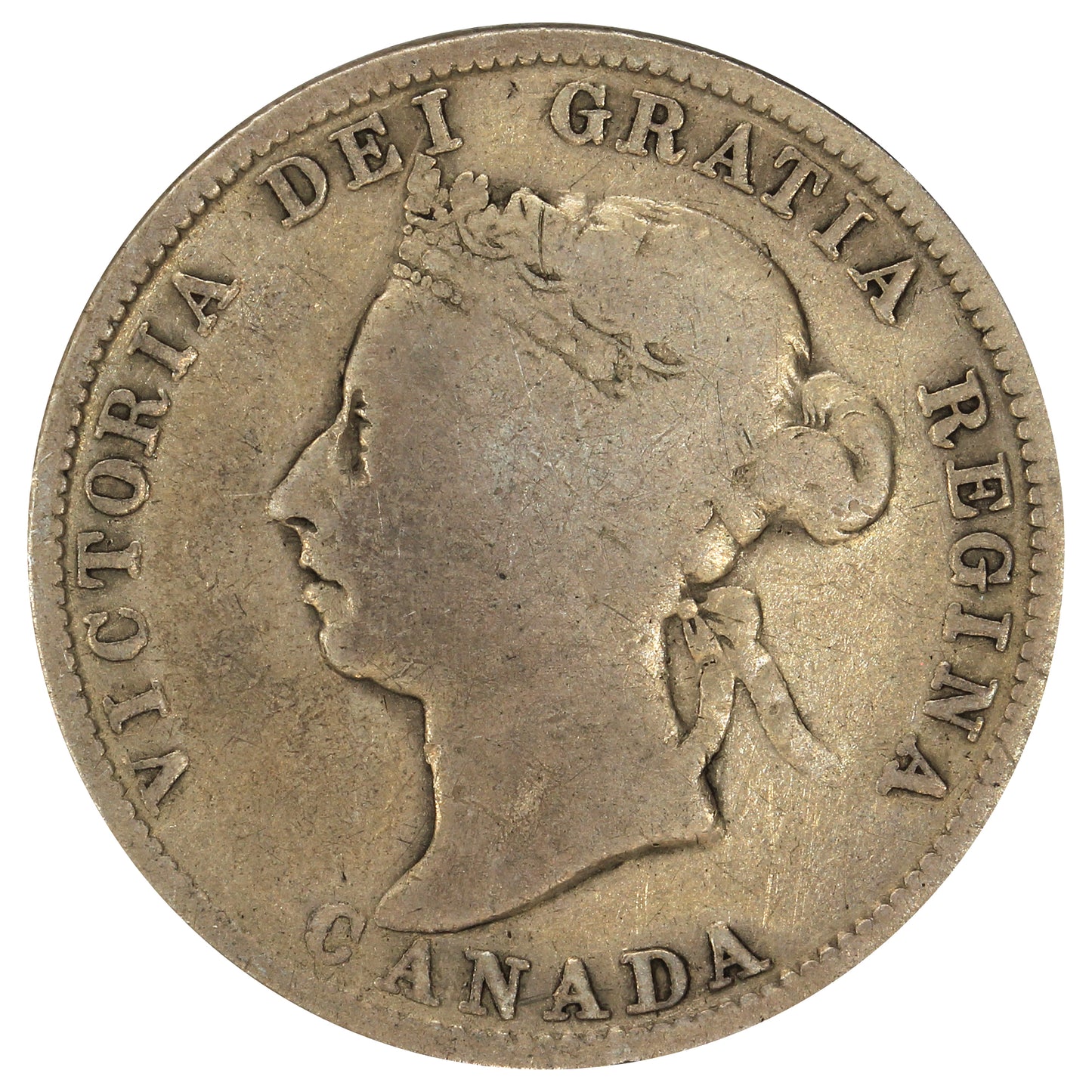1887 Canada 25-cents G-VG (G6) $