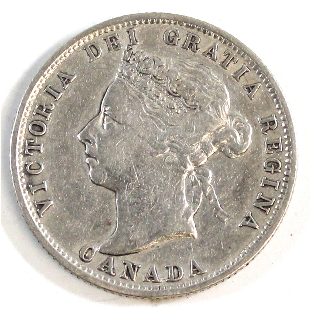 1888 Canada 25-cents Very Fine (VF20) $