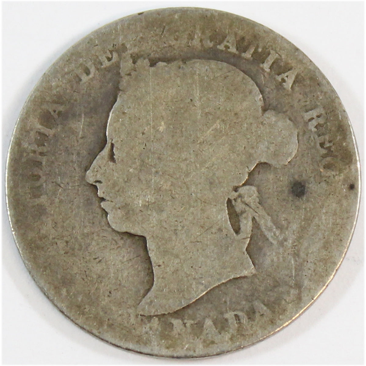 1889 Canada 25-cents About Good (AG3) $