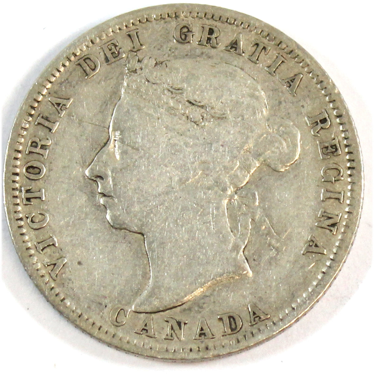 1892 Canada 25-cents Fine (F12)