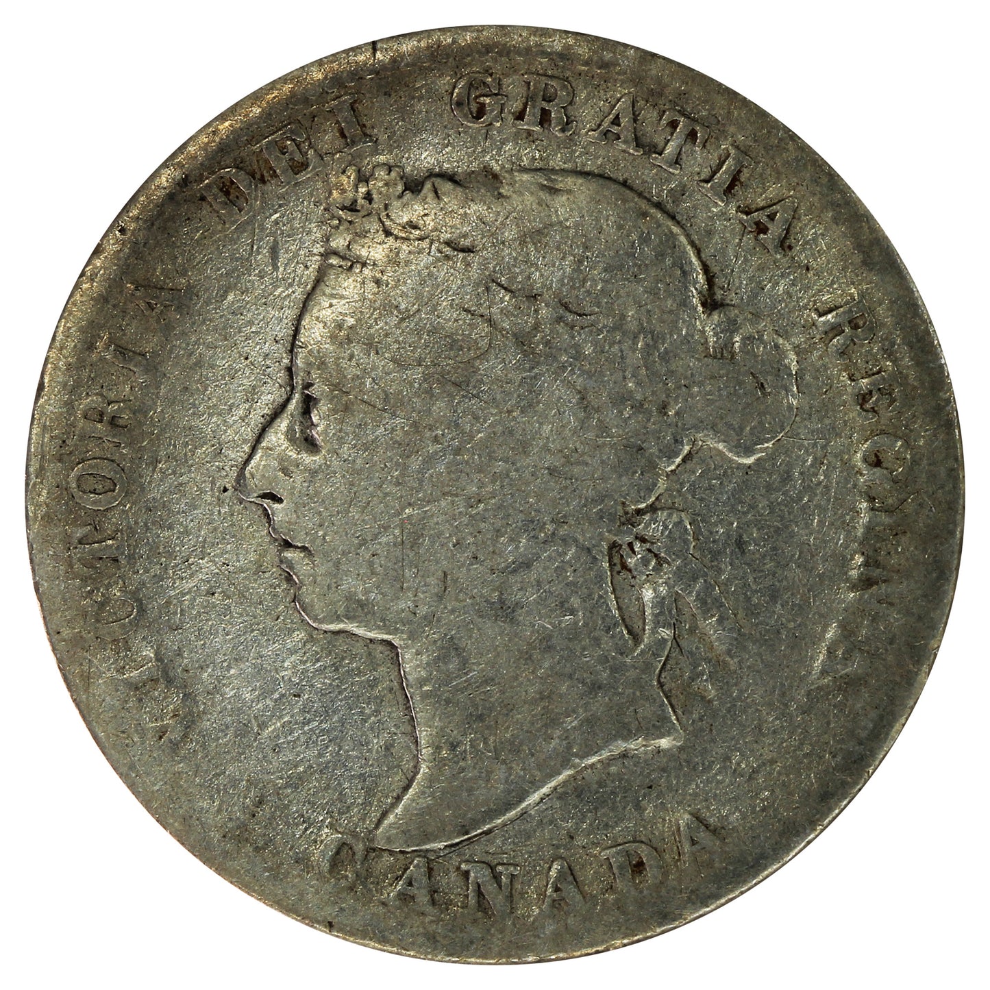 1892 Canada 25-cents Good (G-4)