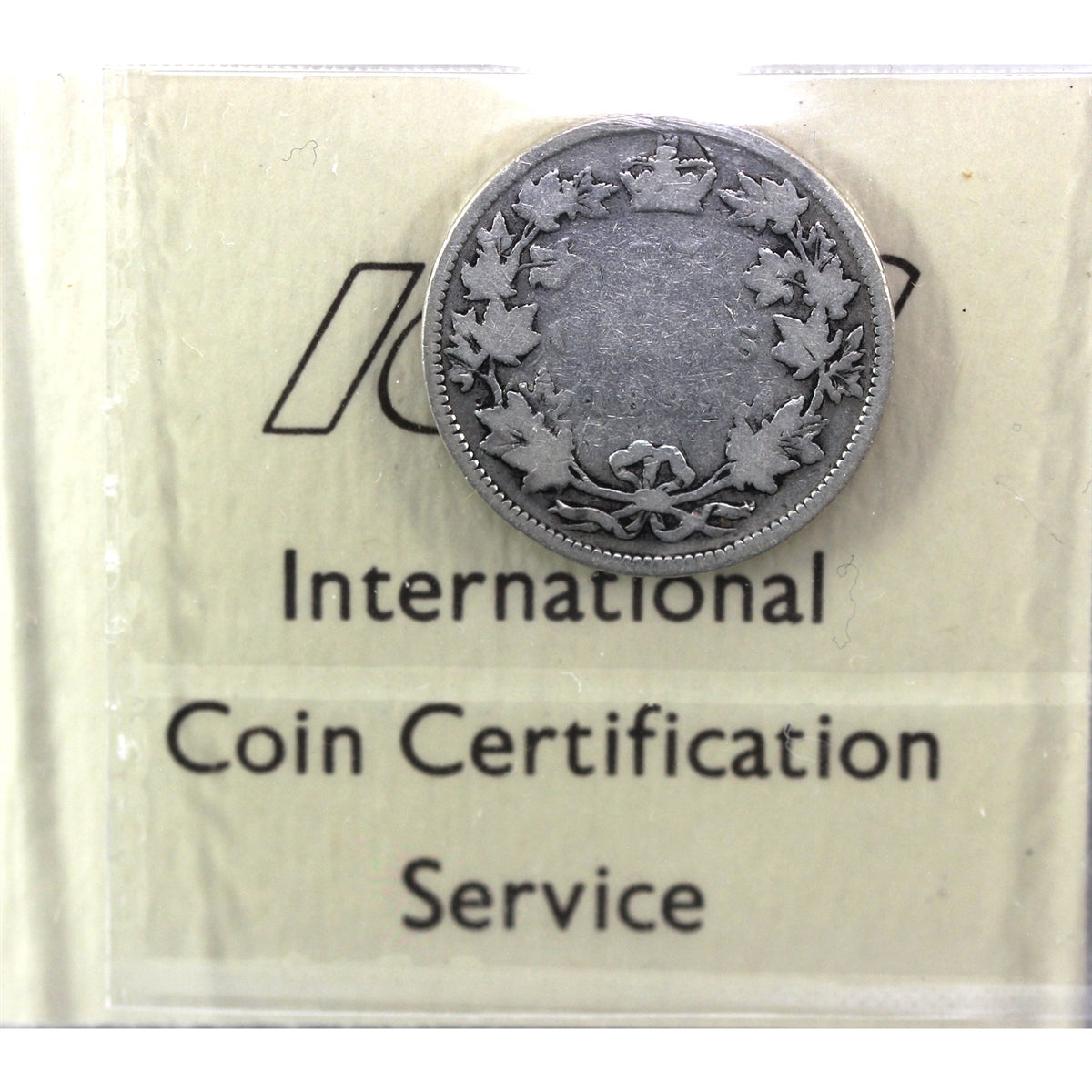1893 Canada 25-cents ICCS Certified G6