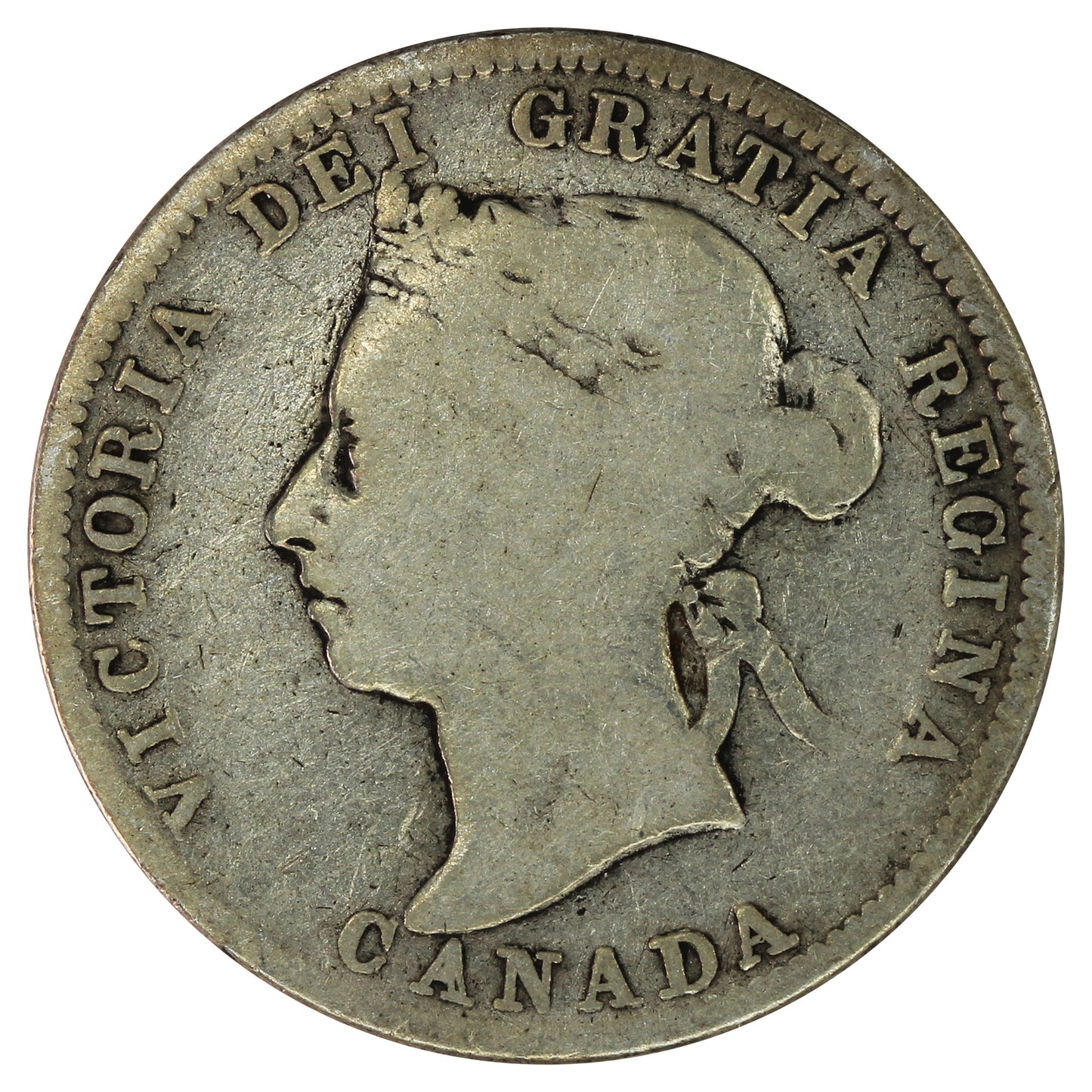 1900 Canada 25-cents G-VG (G6)