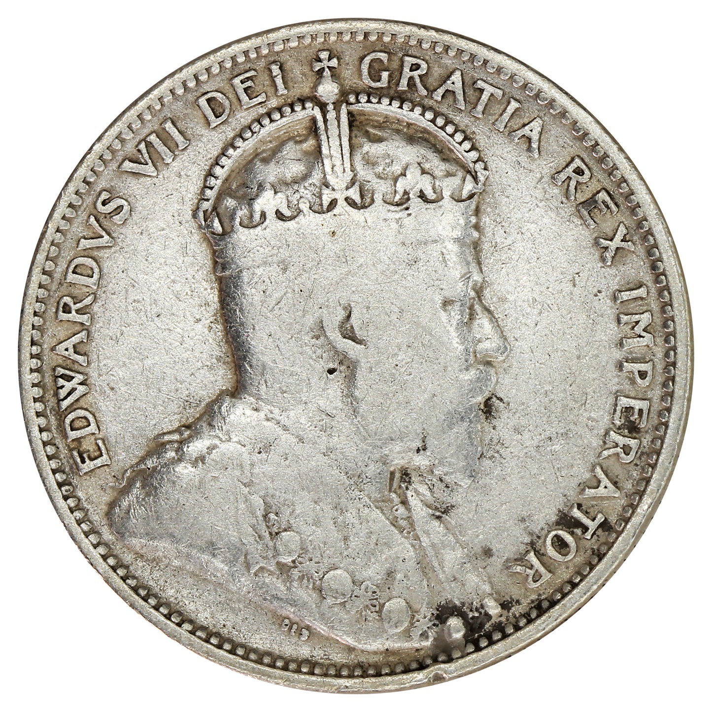 1902H Canada 25-cents VG-F (VG10)