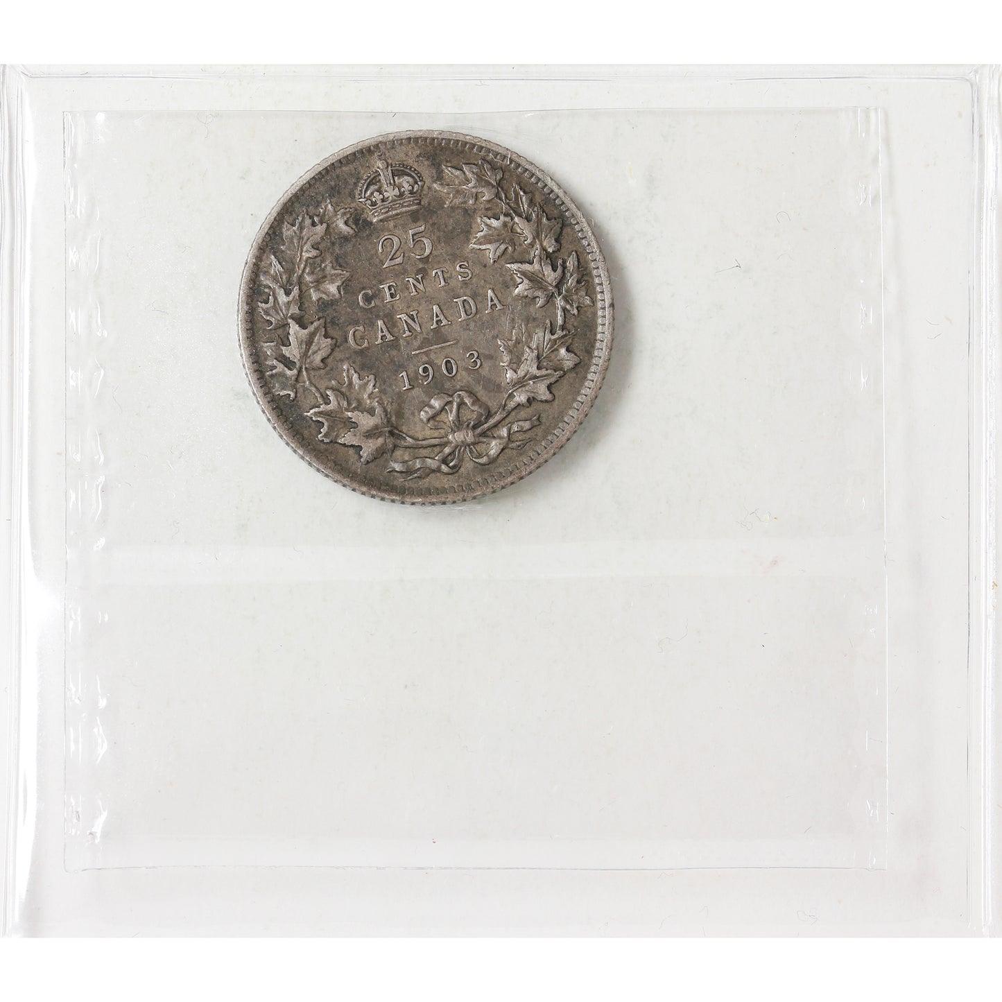 1903 Canada 25-cents ICCS Certified VF-30