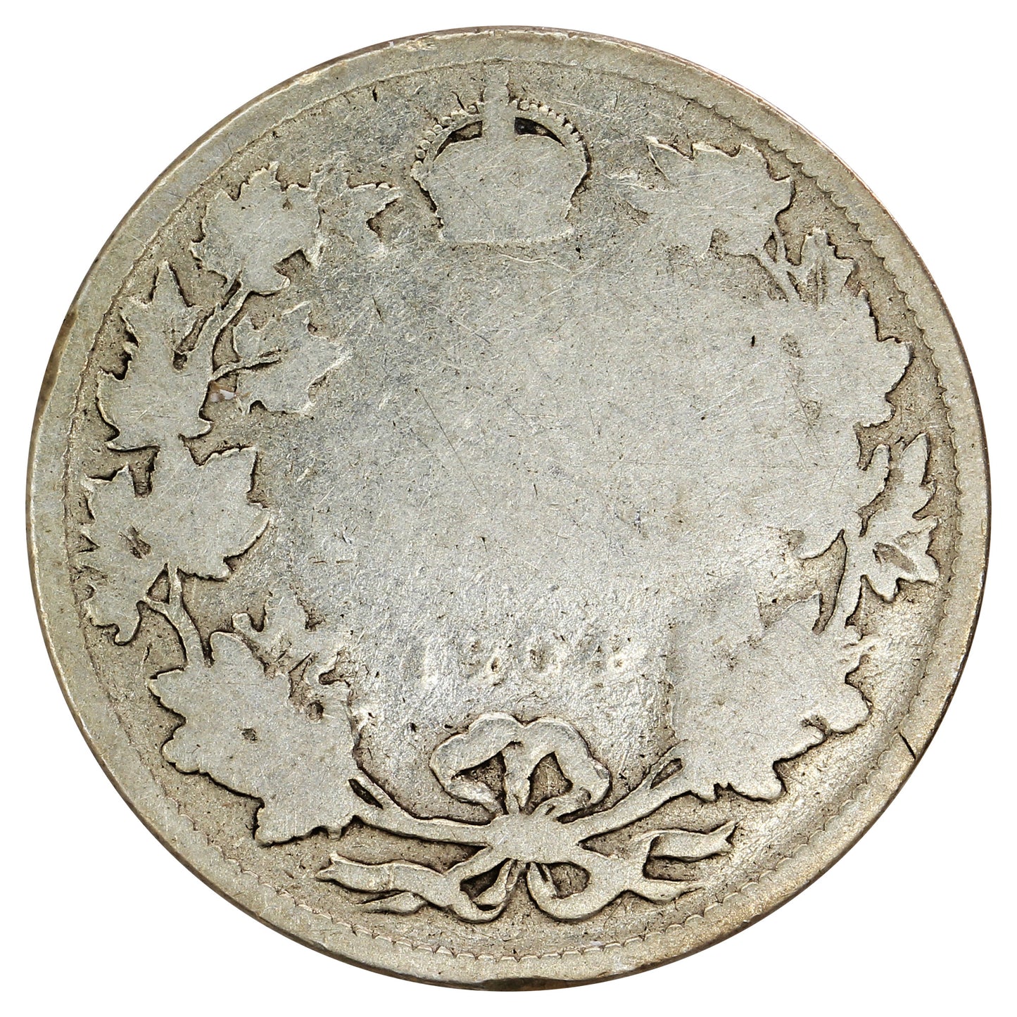 1904 Canada 25-cents About Good (AG-3)