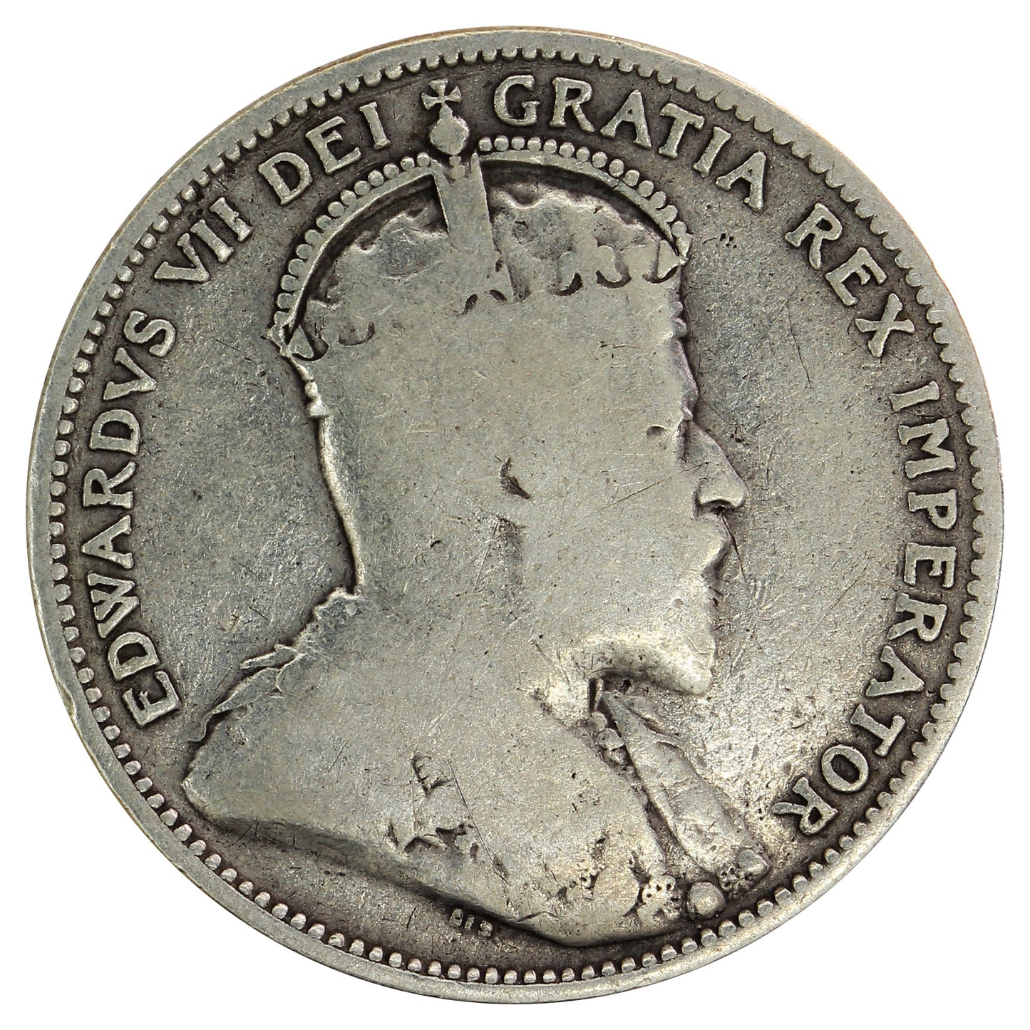1909 Canada 25-cents G-VG (G6)