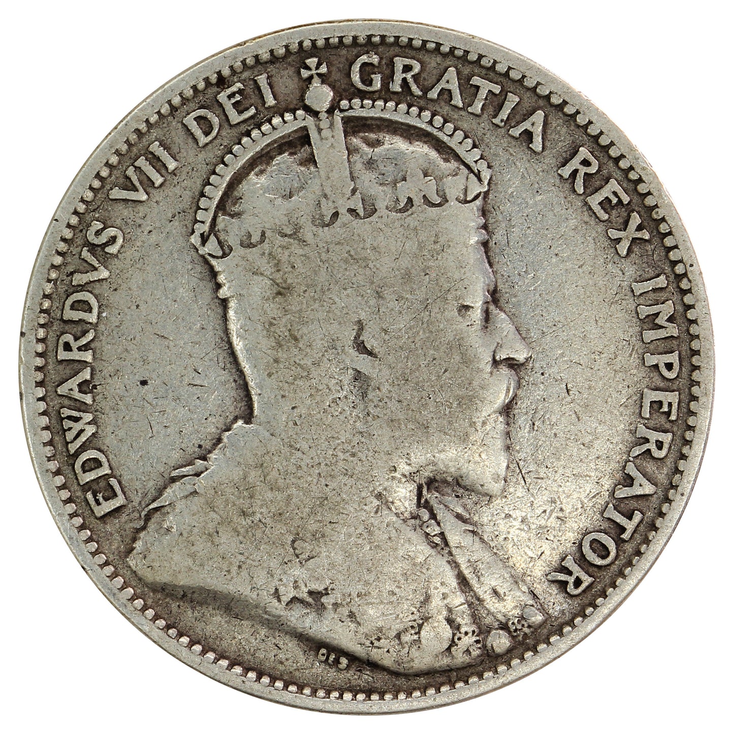 1910 Canada 25-cents Very Good (VG8)