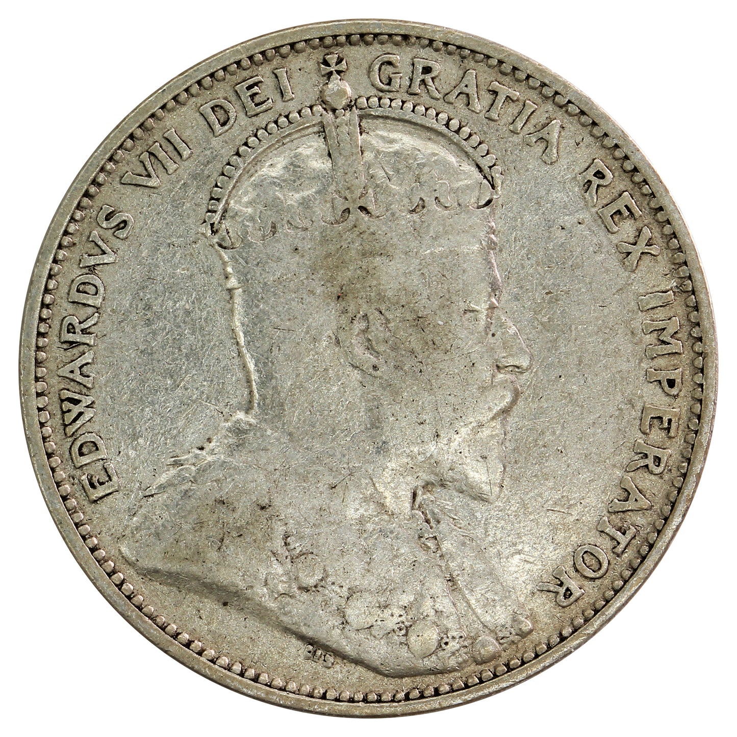 1910 Canada 25-cents VG-F (VG-10)