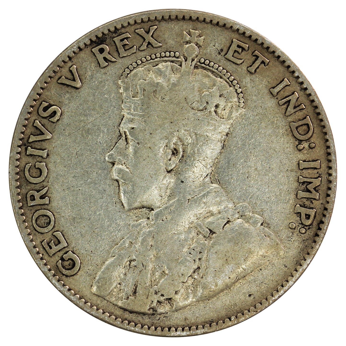 1911 Canada 25-cents VG-F (VG10)