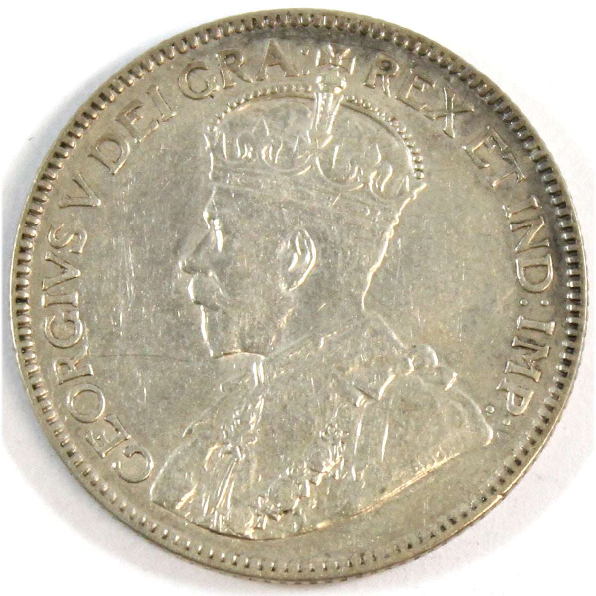 1913 Canada 25-cents Extra Fine (EF-40) $