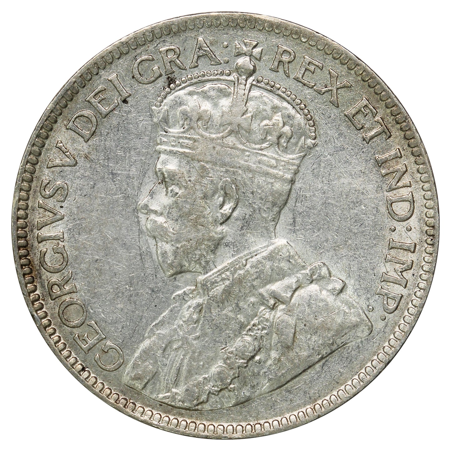 1918 Canada 25-cents VF-EF (VF30)