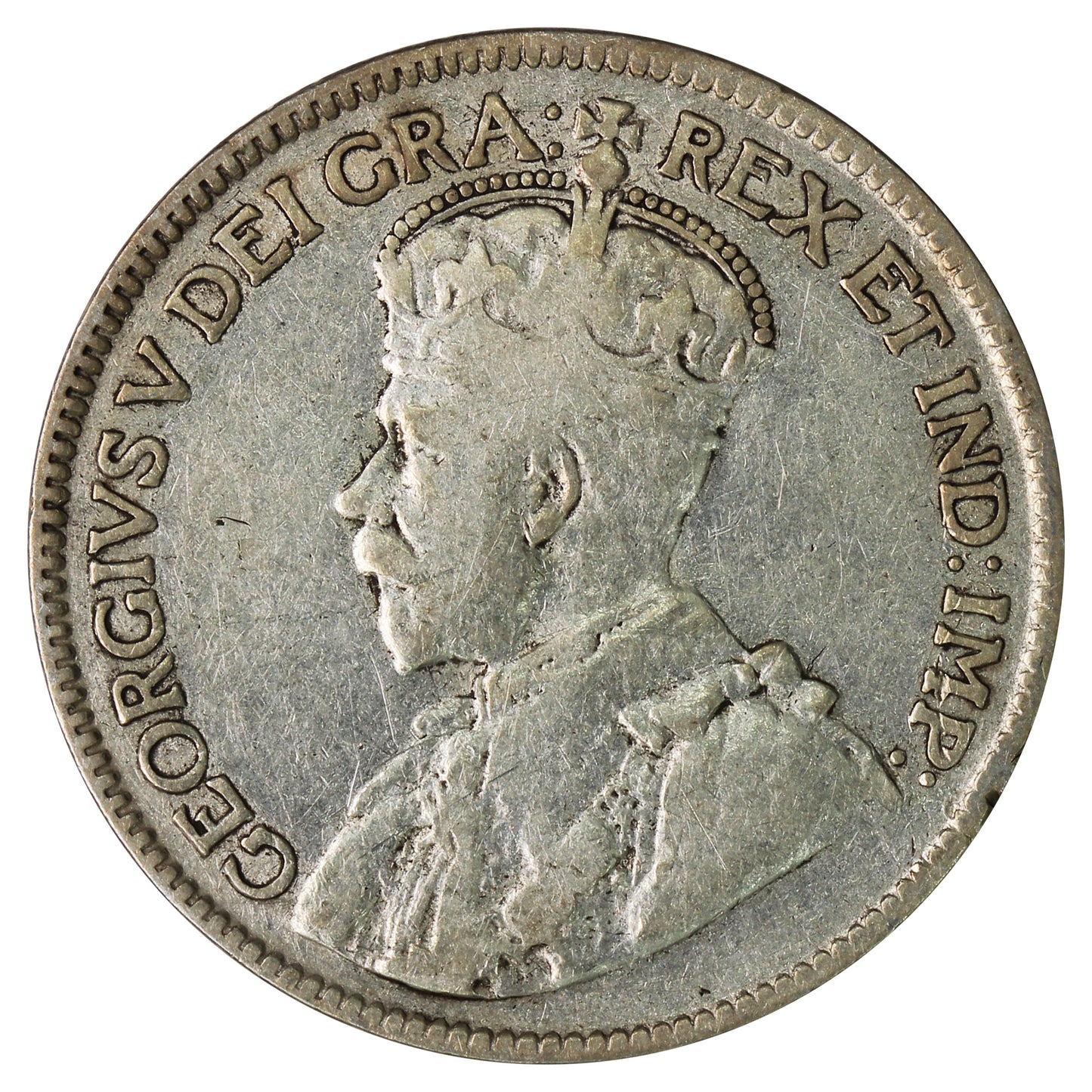 1919 Canada 25-cents Fine (F12)