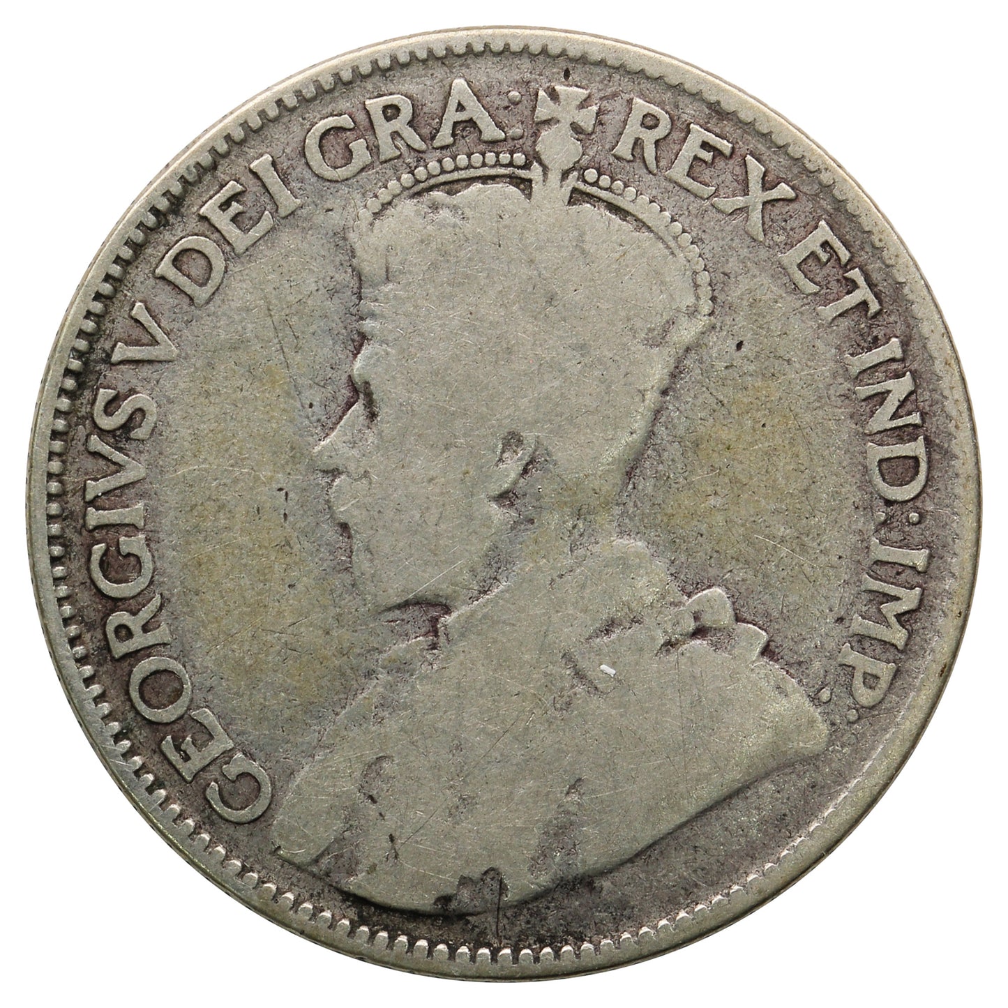 1921 Canada 25-cents Good (G4)