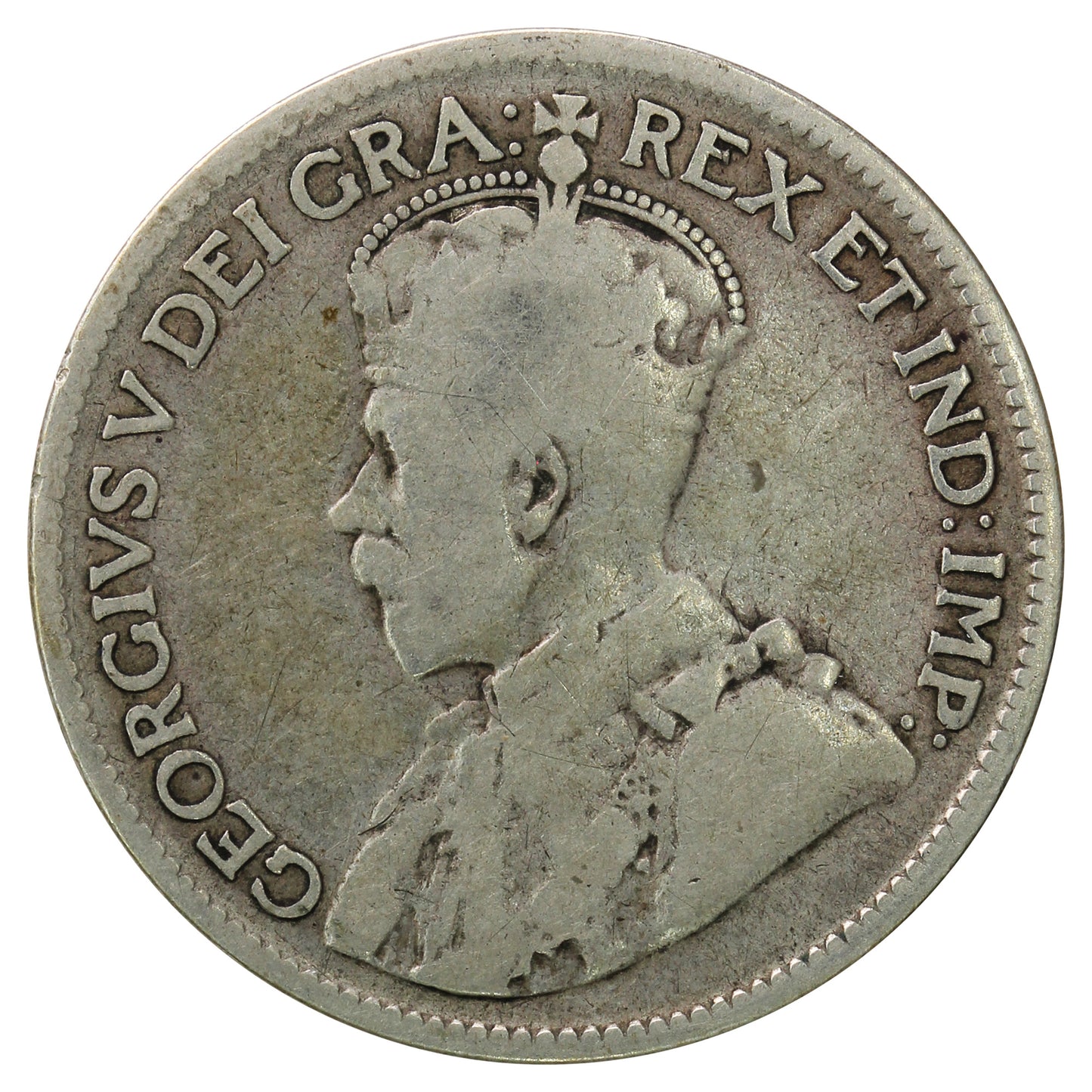 1921 Canada 25-cents G-VG (G6)