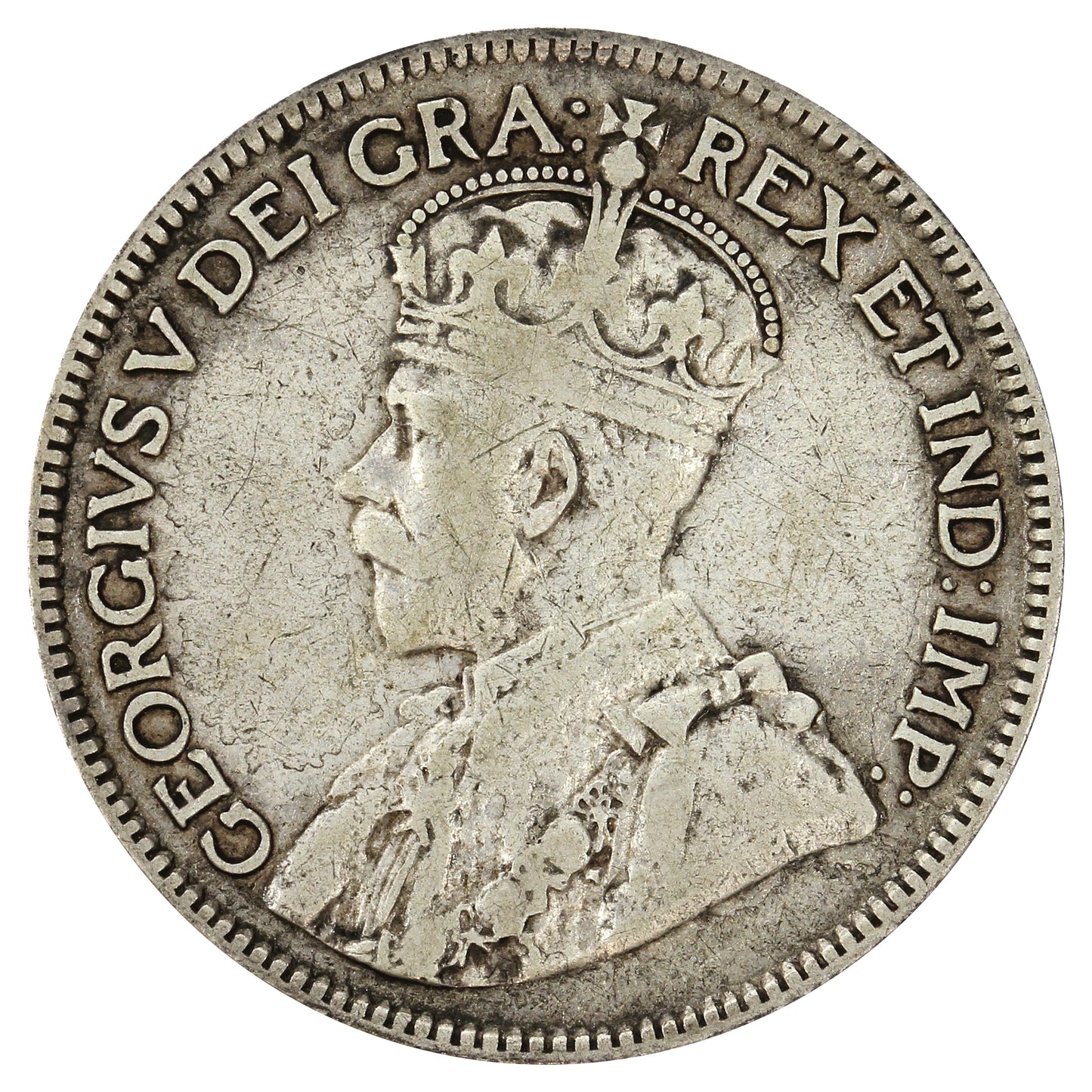 1928 Canada 25-cents F-VF (F15)