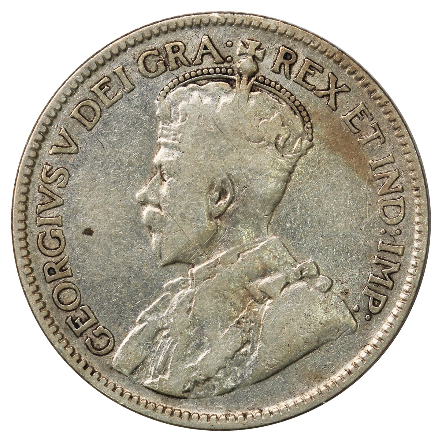 1929 Canada 25-cents VG-F (VG10)