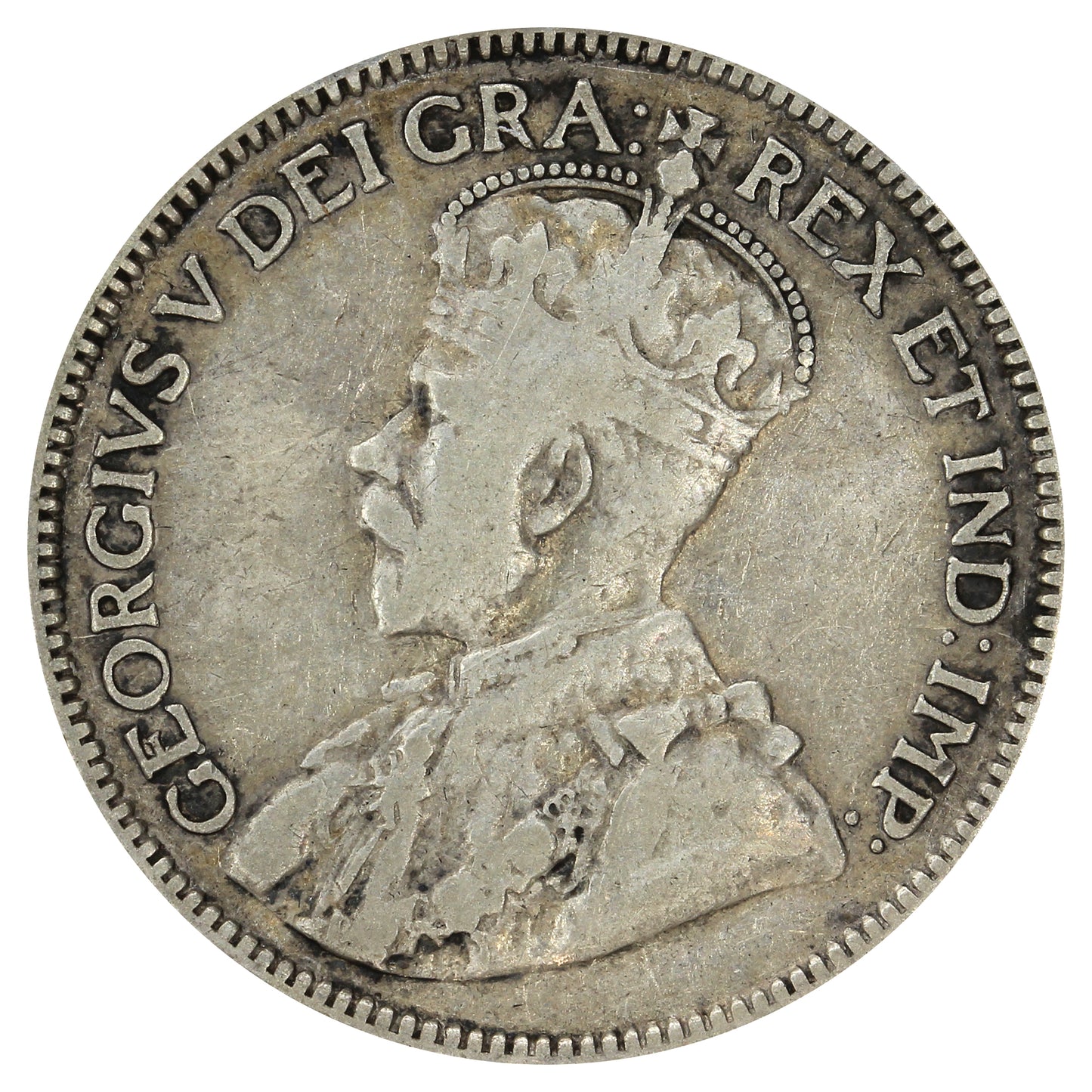 1930 Canada 25-cents F-VF (F15)