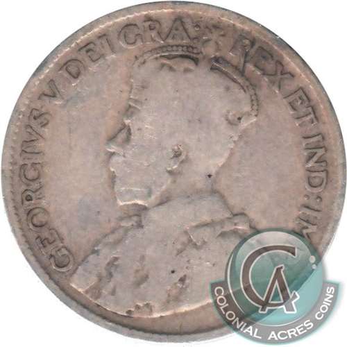 1933 Canada 25-cents Good (G4)