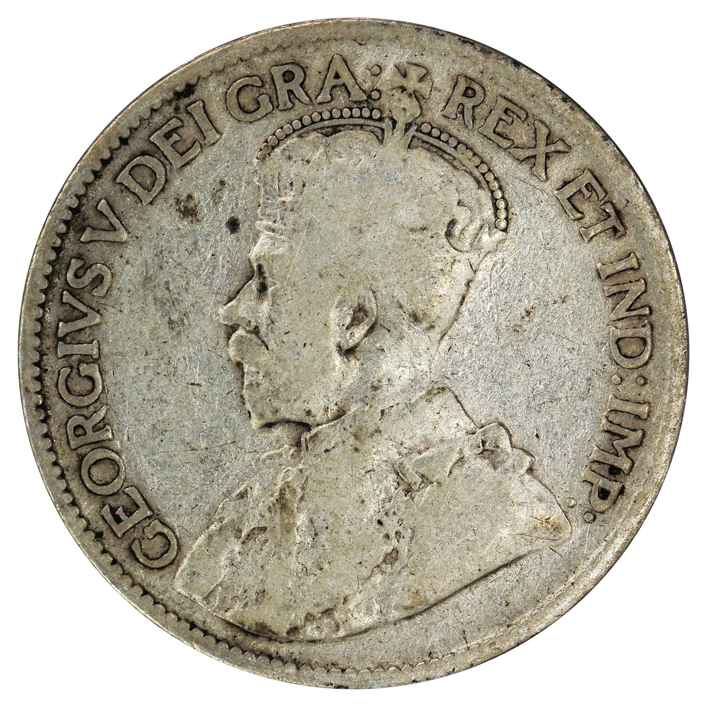 1934 Canada 25-cents G-VG (G6)