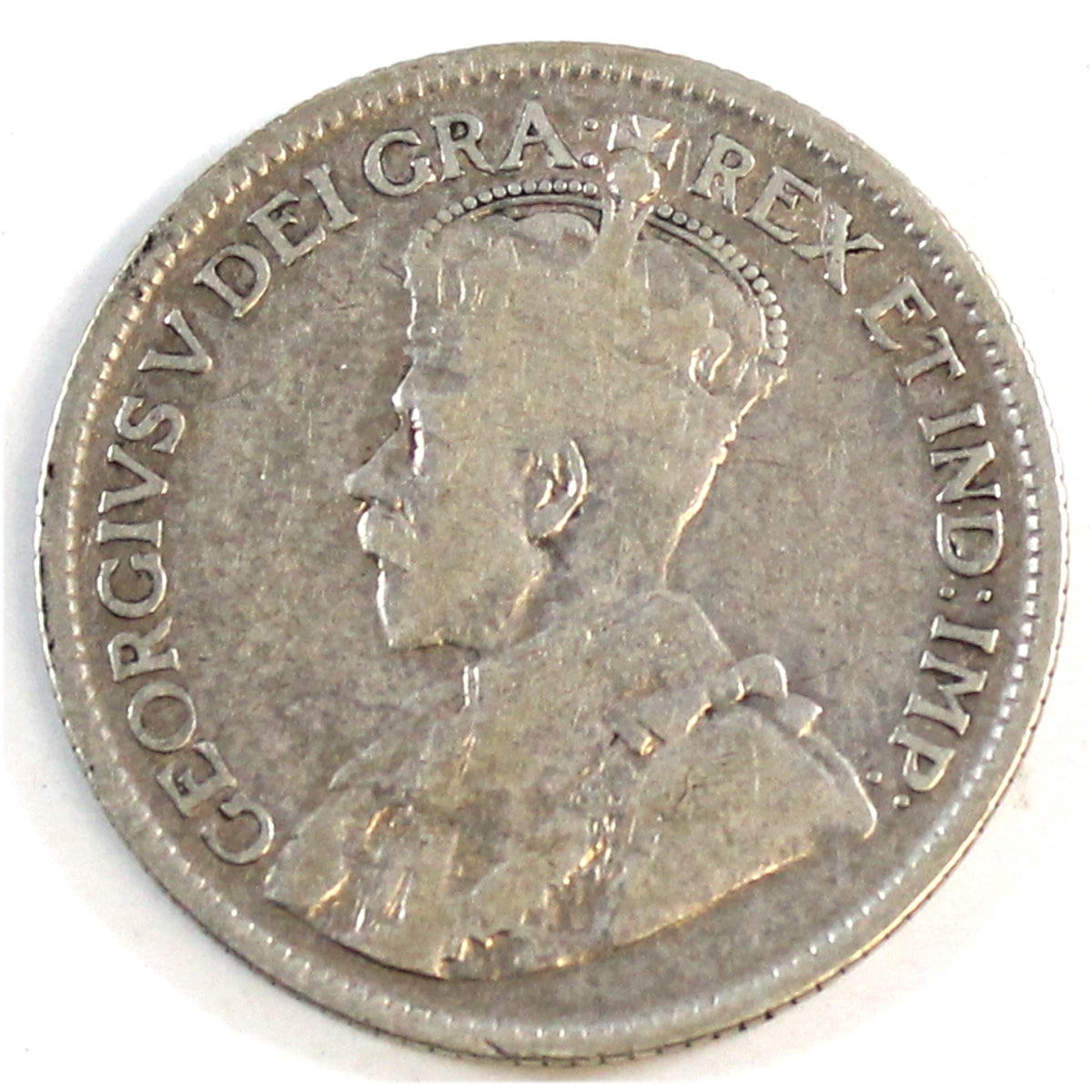 1936 Dot Canada 25-cents VG-F (VG10) $