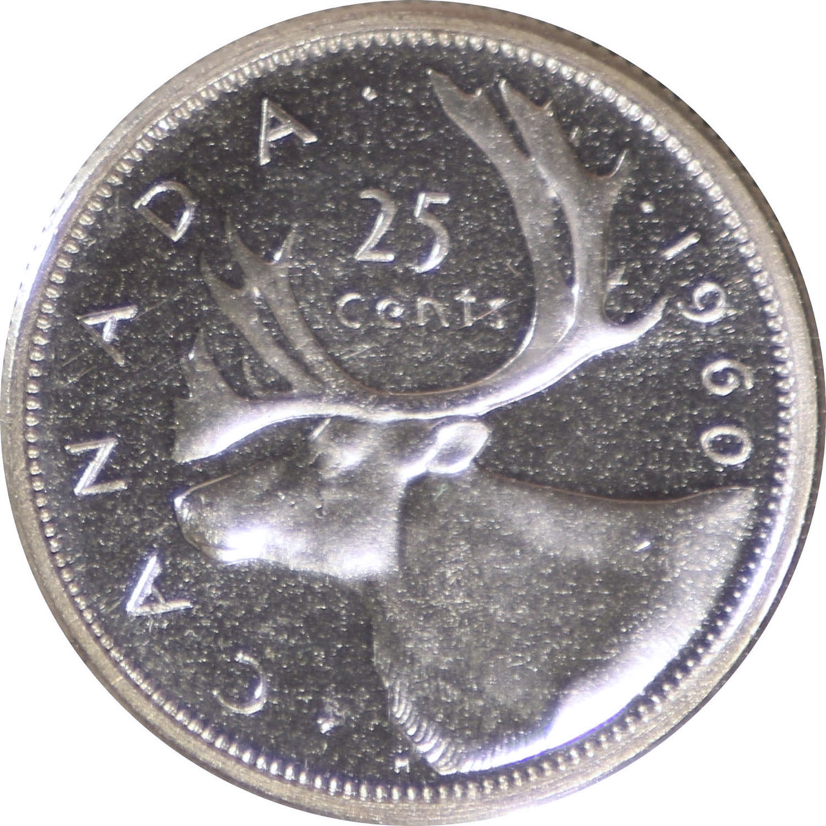1960 Canada 25-cents ICCS Certified PL-66 Cameo