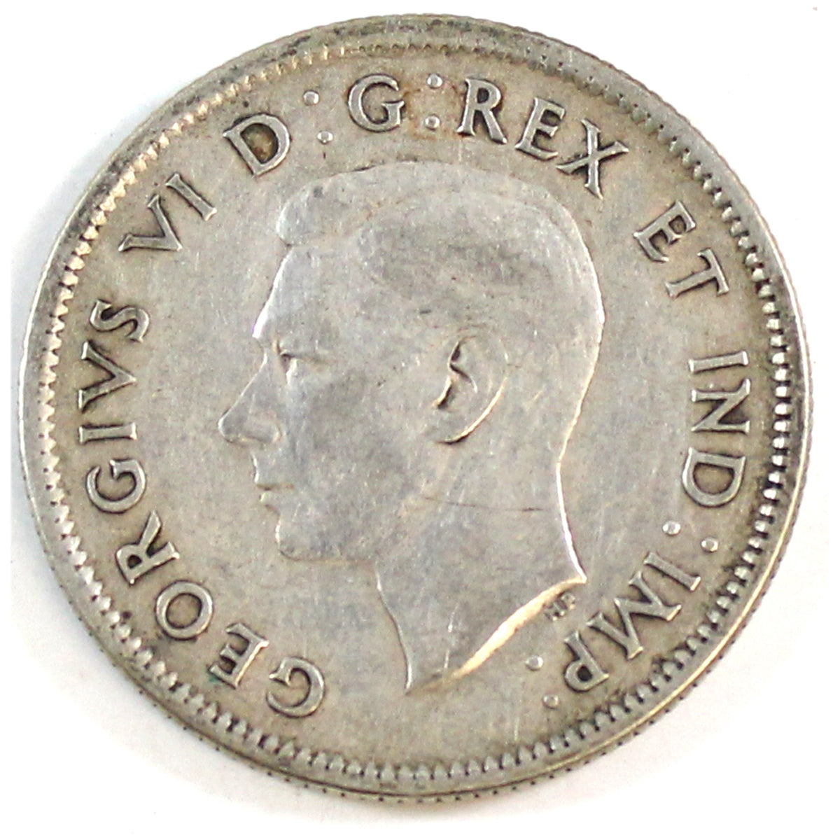 1938 Canada 25-cents VG-F (VG10)