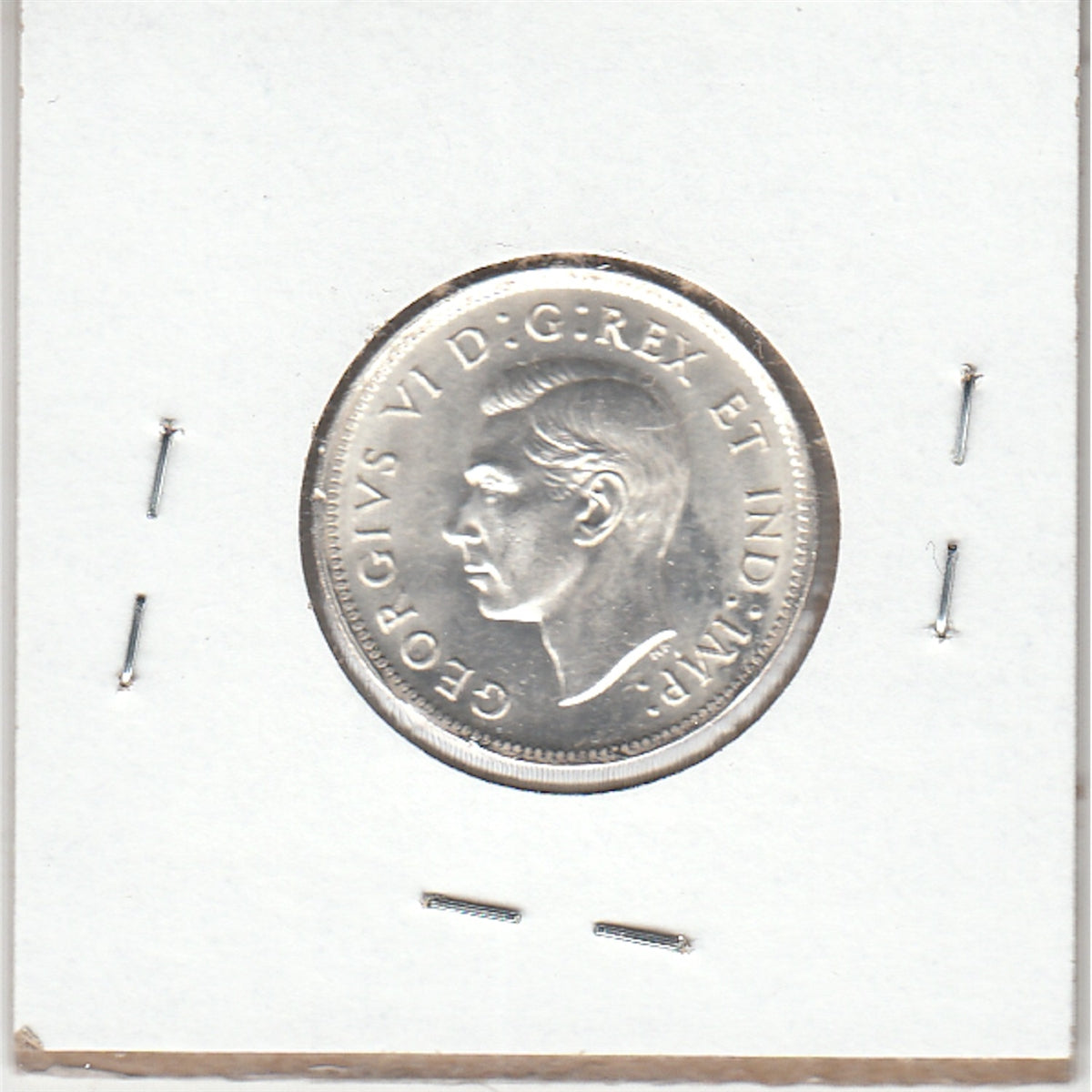 1942 Canada 25-cents Brilliant Uncirculated (MS63)